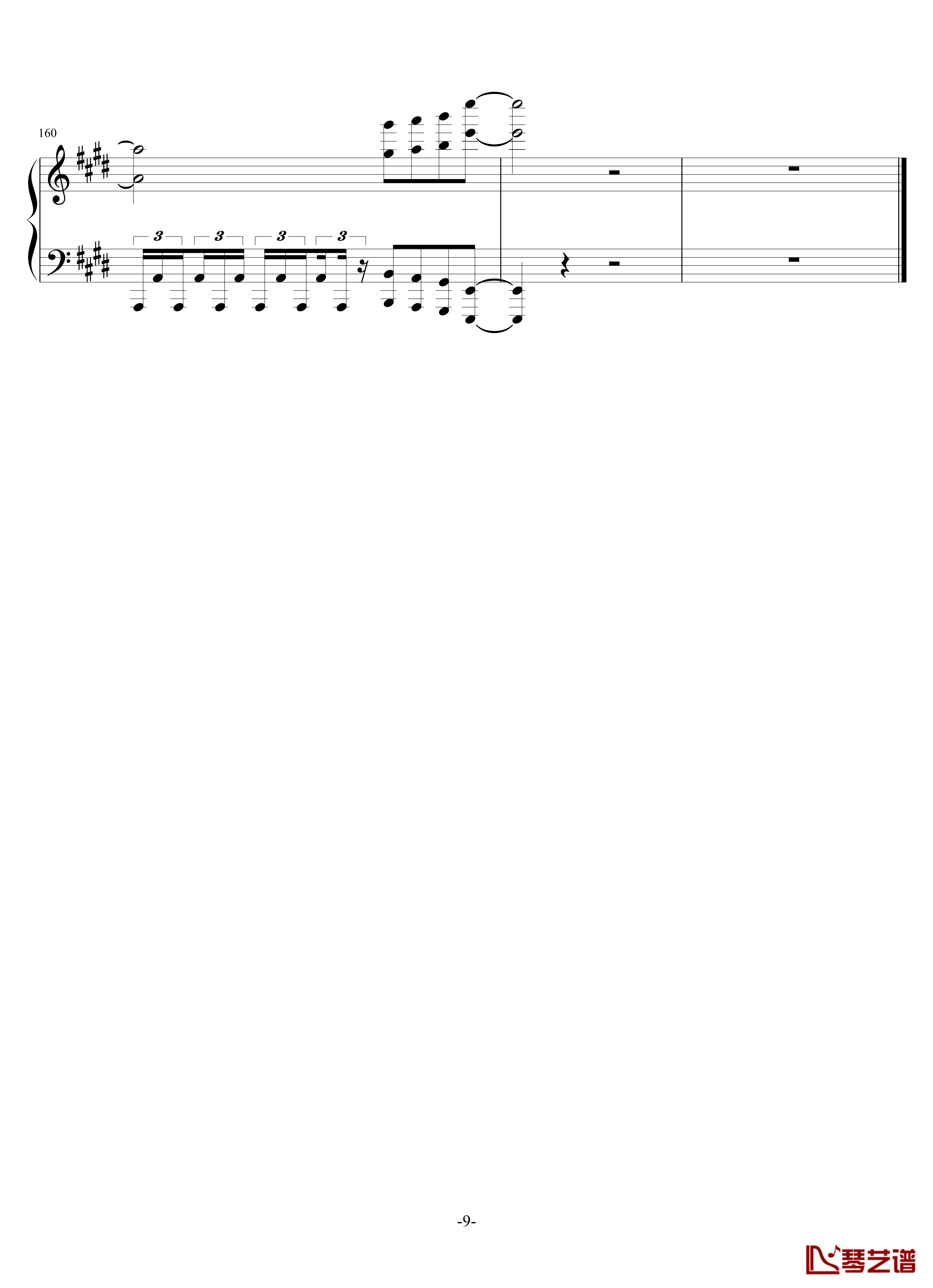 Butterfly钢琴谱-数码宝贝OP1-和田光司9