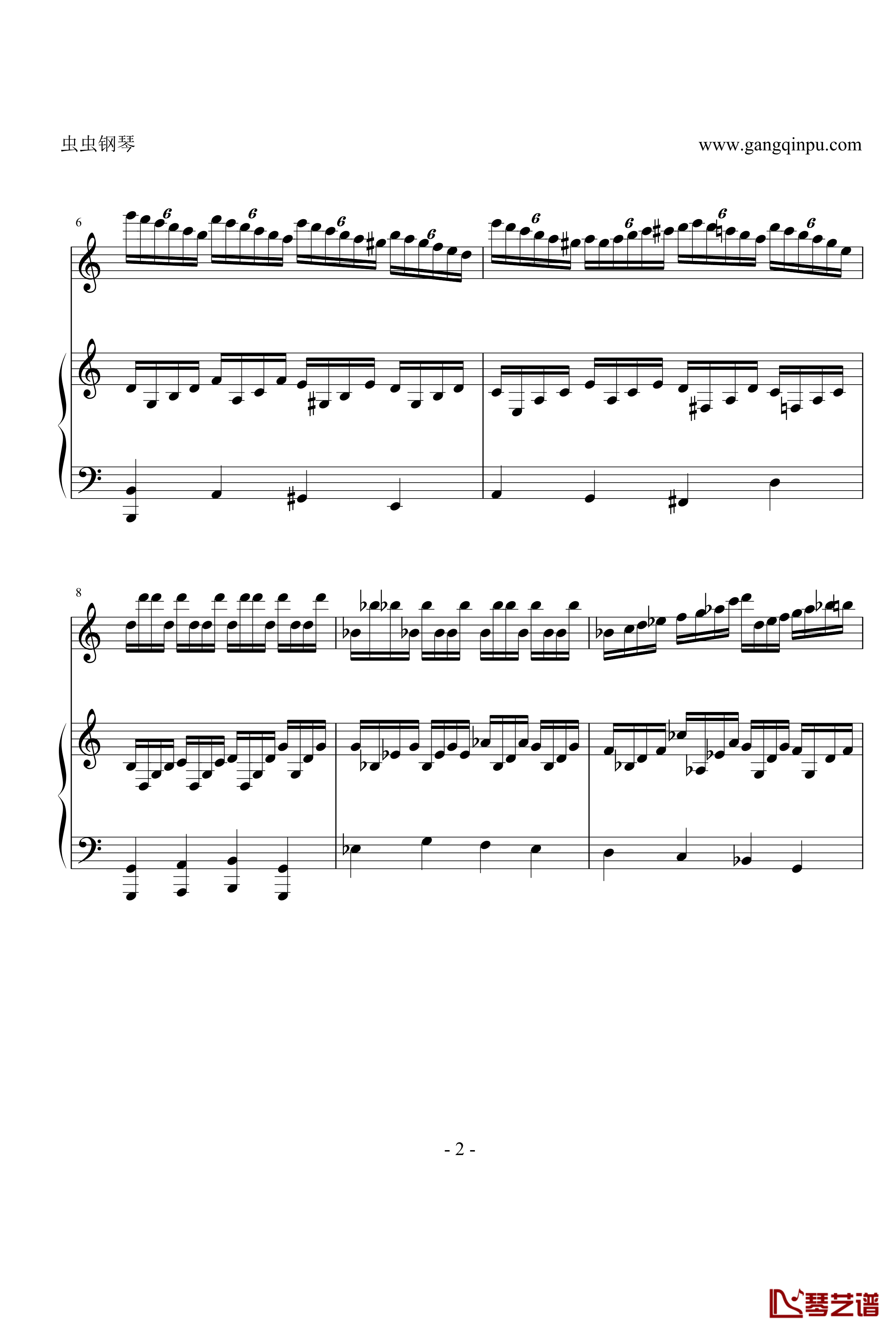 Study for Three Hands钢琴谱-海上钢琴师2