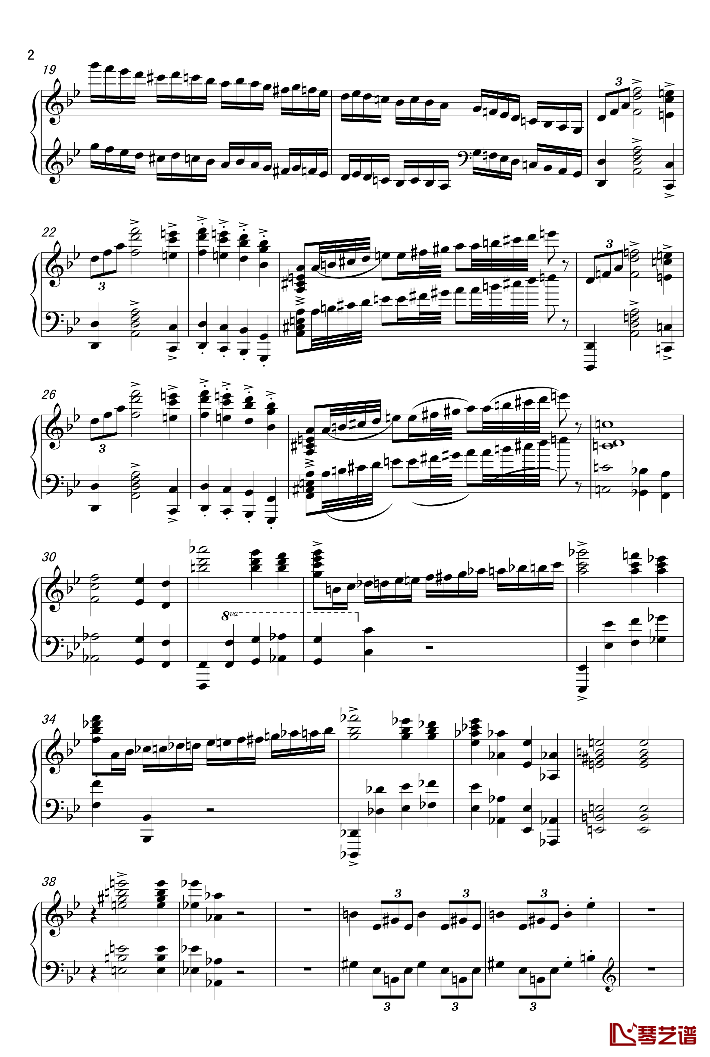 安魂曲钢琴谱-马克西姆-Maksim·Mrvica2