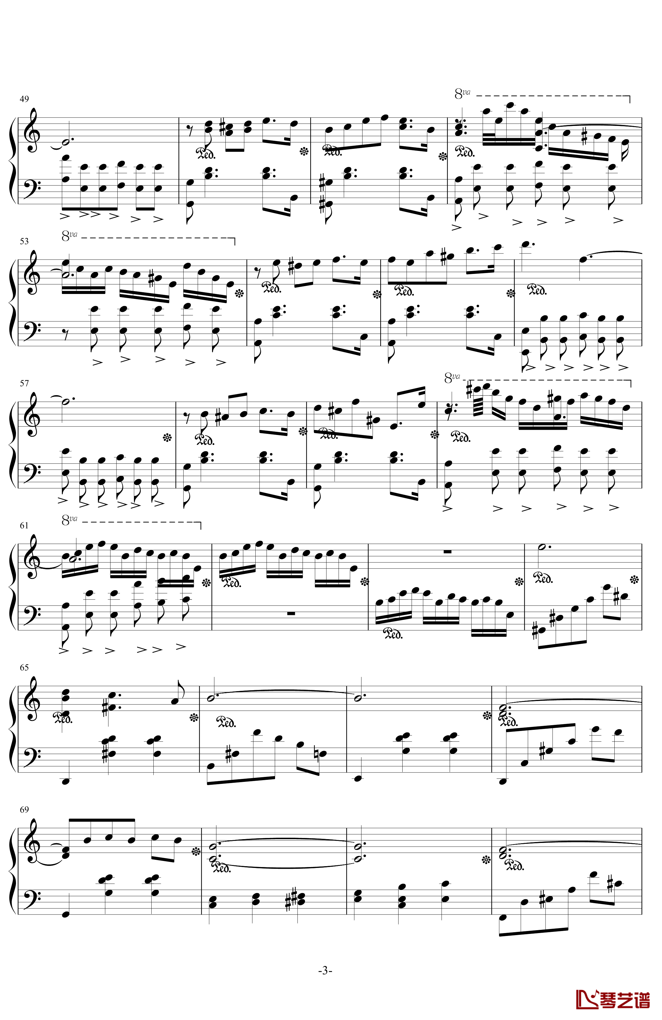 写给自己的Magic Waltz钢琴谱-liuzhuan3