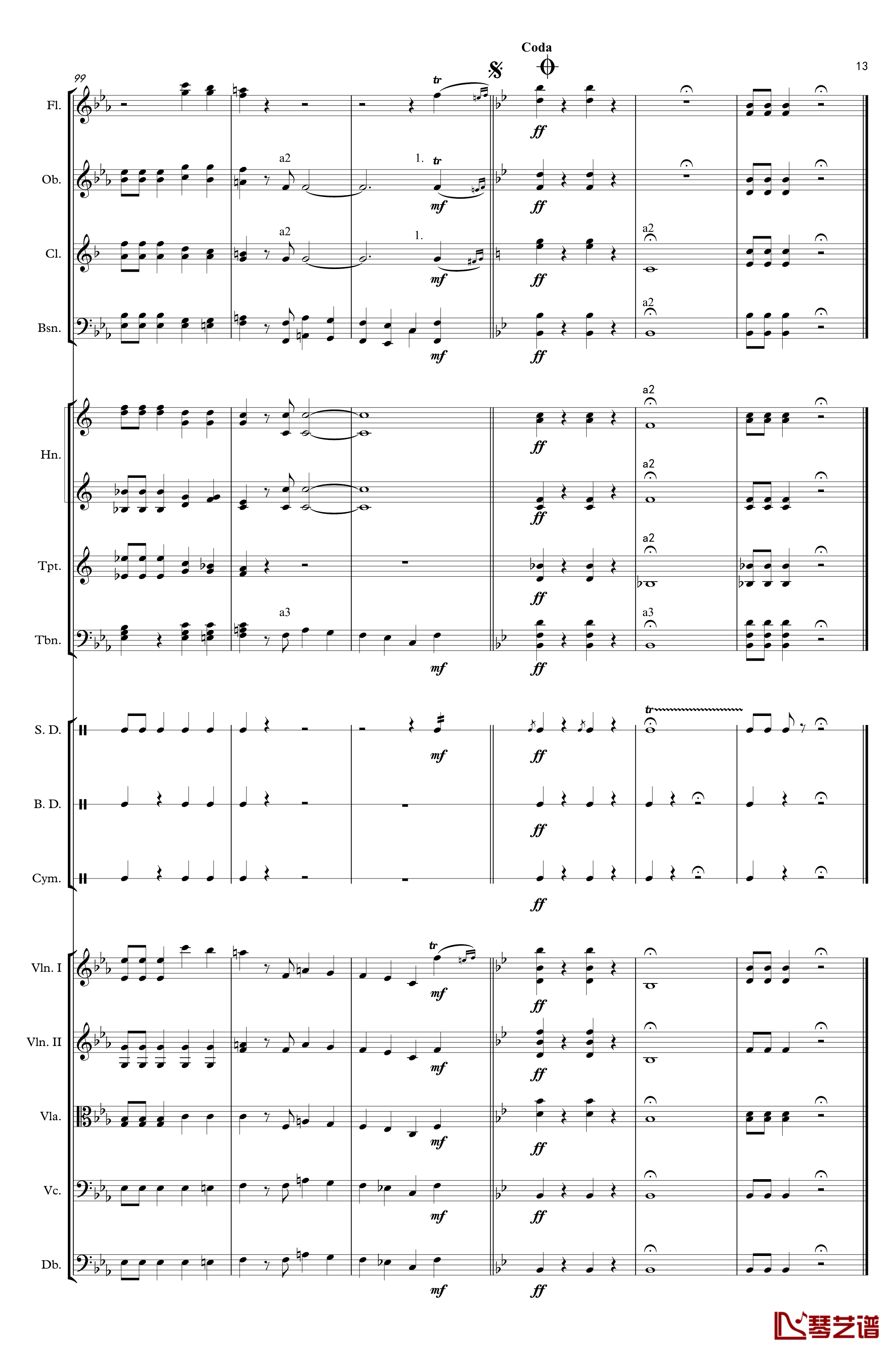 入城式进行曲钢琴谱-Johann Jr. Strauss13