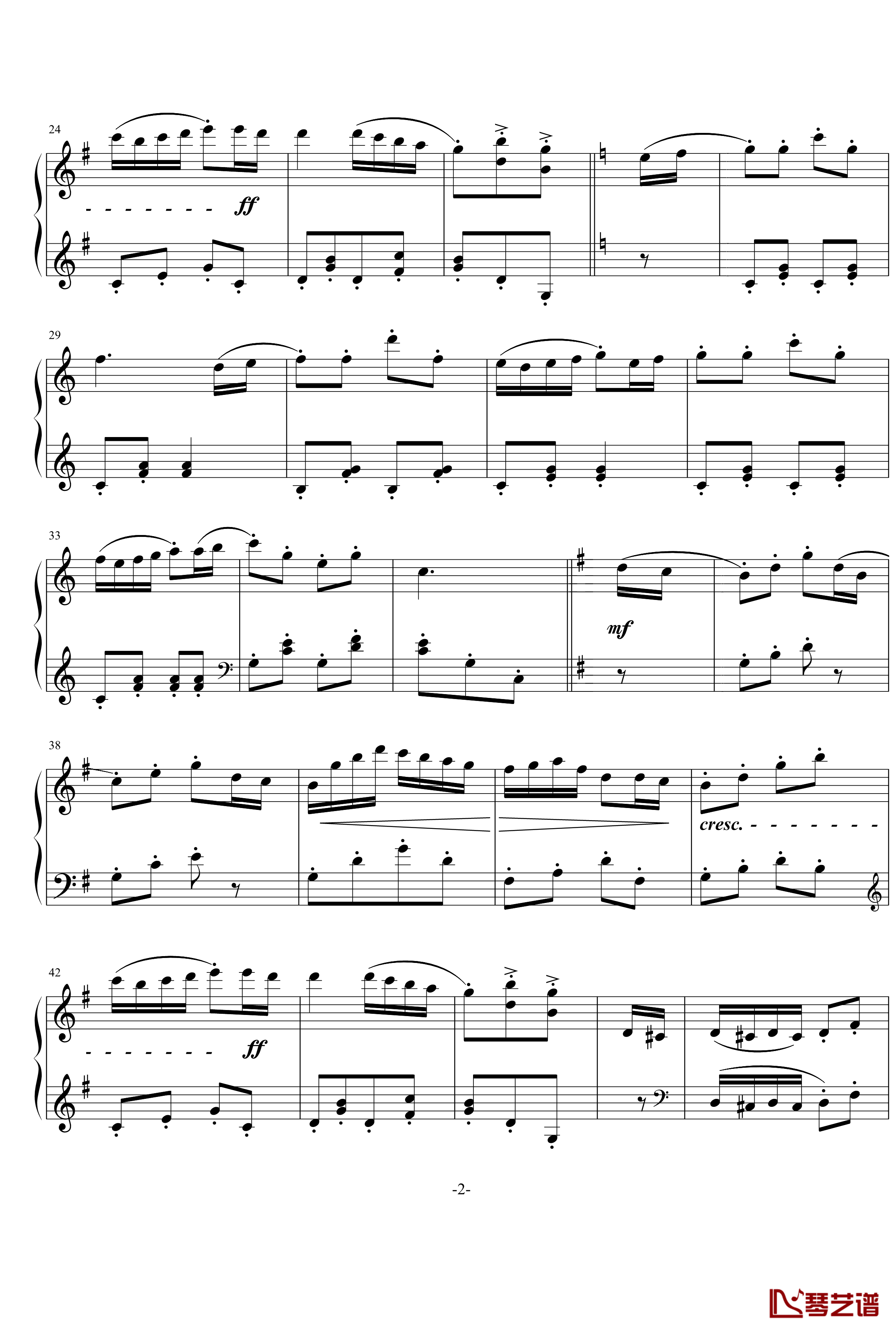 波尔卡钢琴谱-回旋曲-涡轮时空之殇2