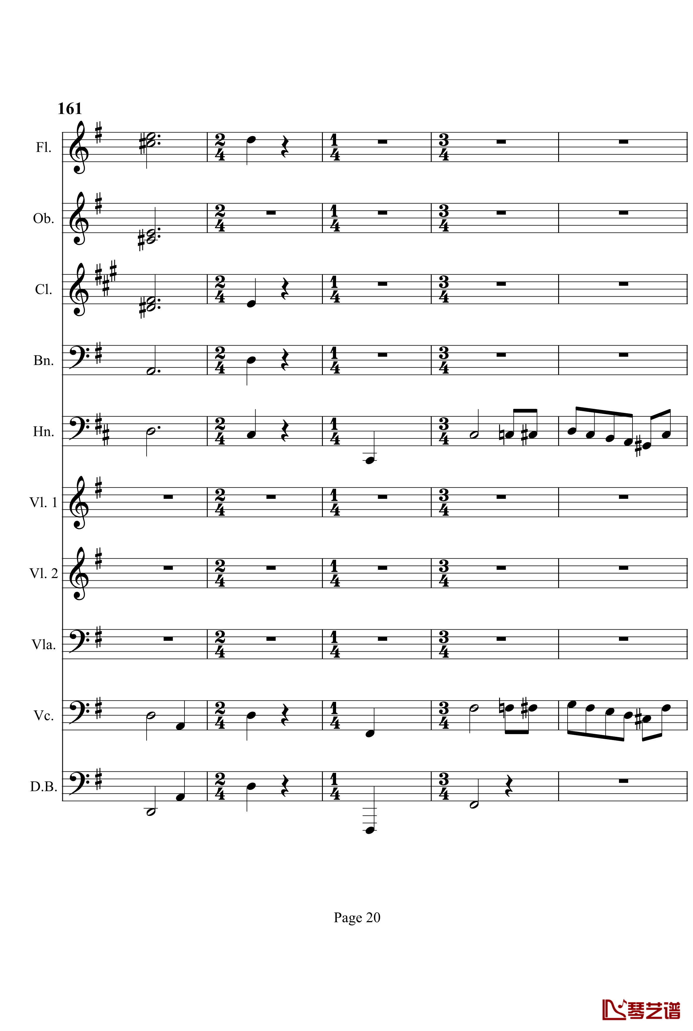 奏鸣曲之交响钢琴谱-第7首-Ⅲ-贝多芬-beethoven20