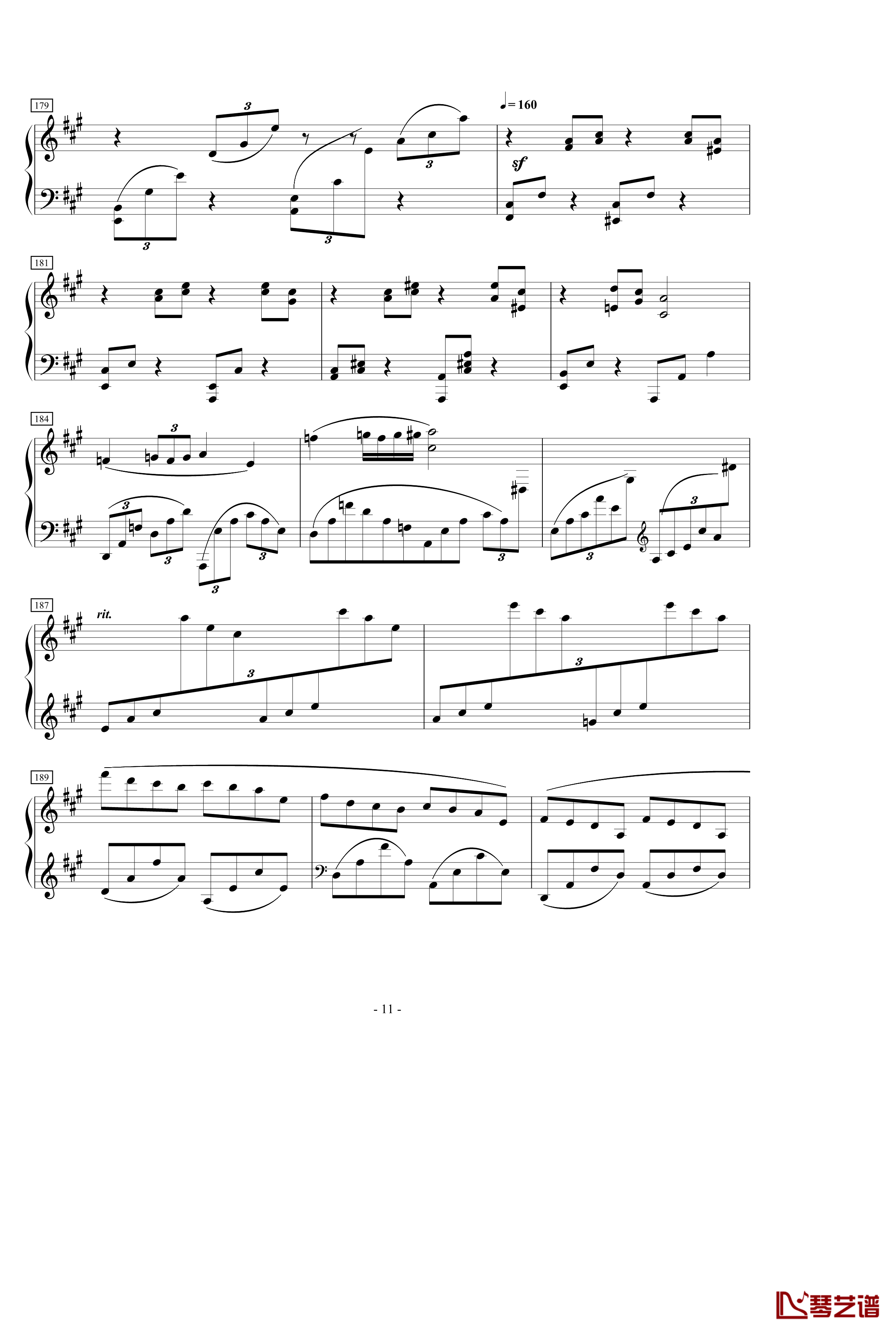 A大调叙事曲钢琴谱-yutianyue12611