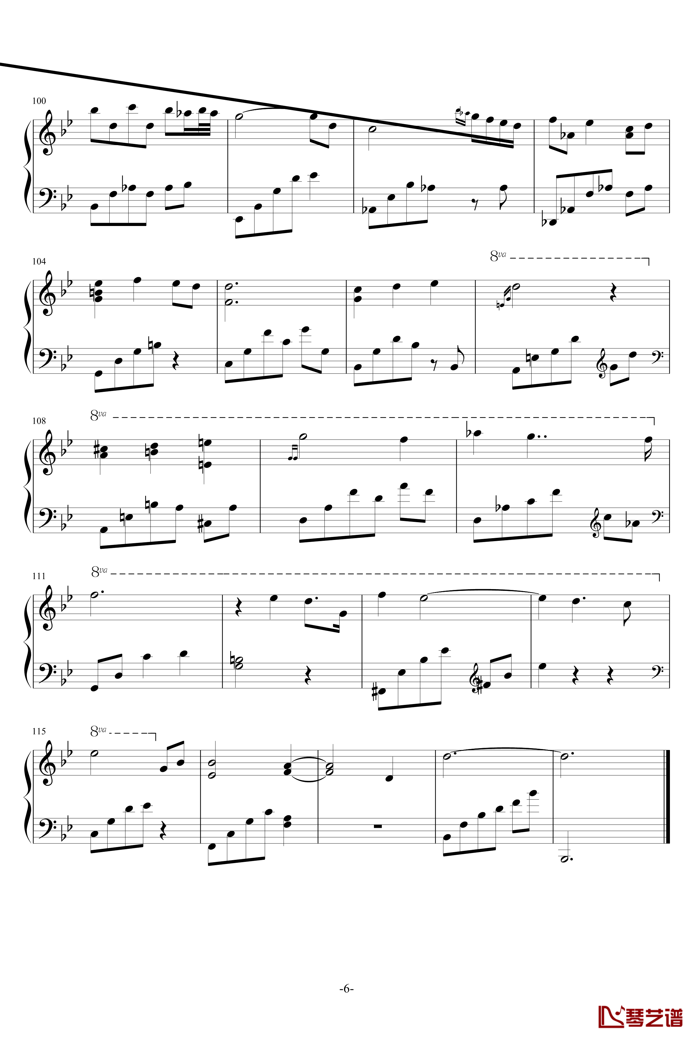 Eversince钢琴谱-Yiruma6