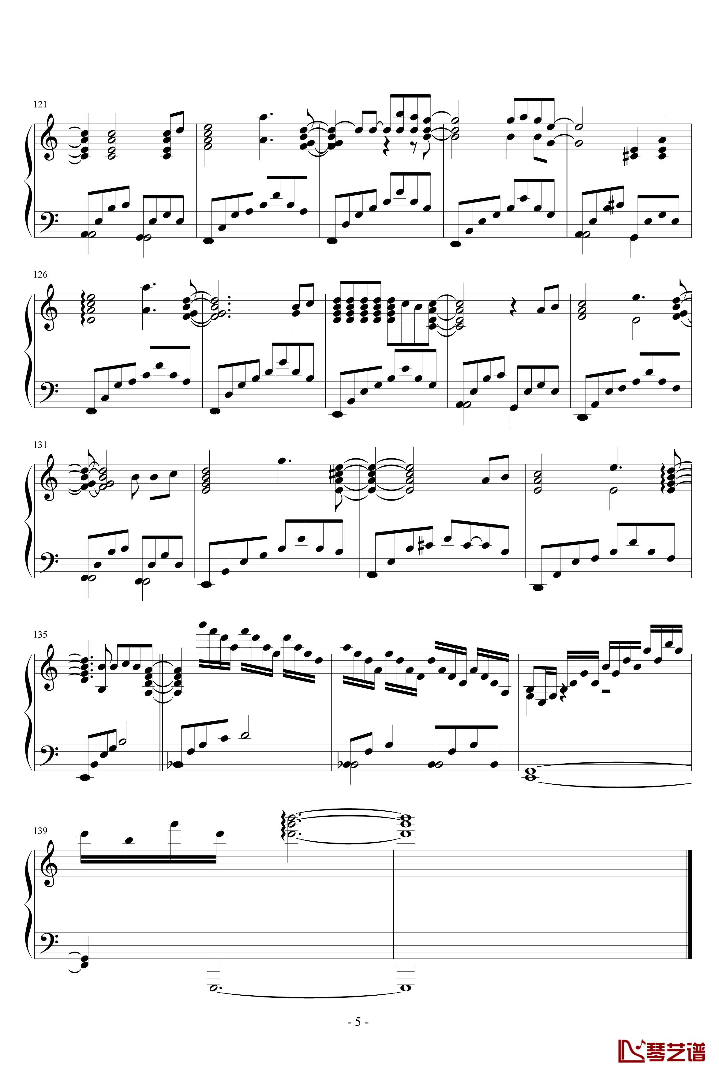 TO HEART钢琴谱-Kofex5