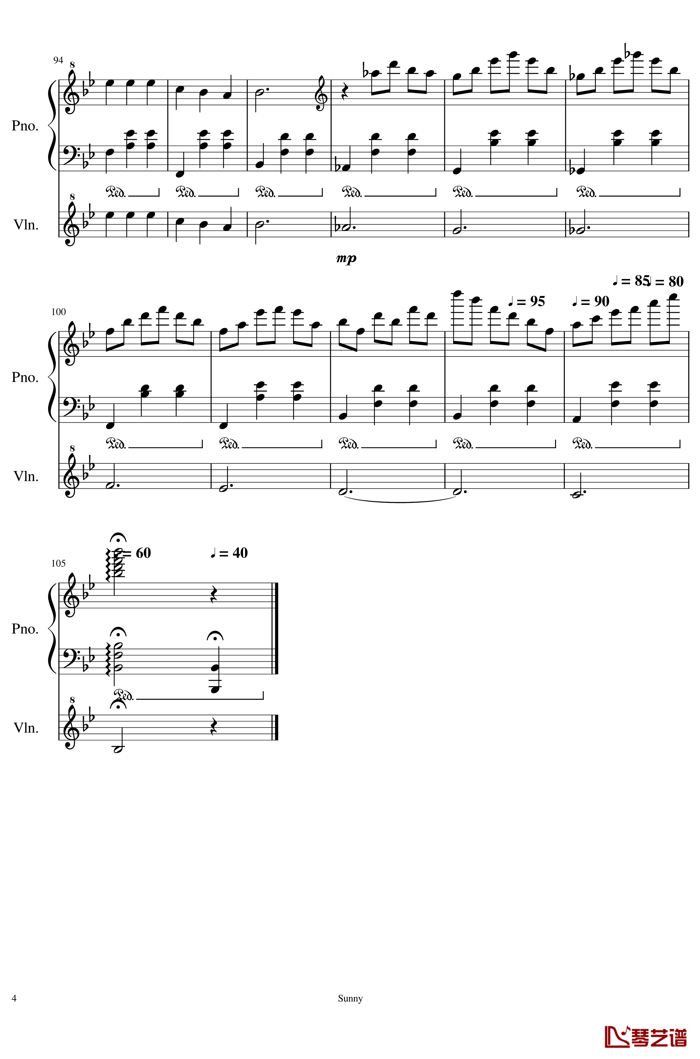 Op.1-4钢琴谱-小时候的音乐课-SunnyAK474