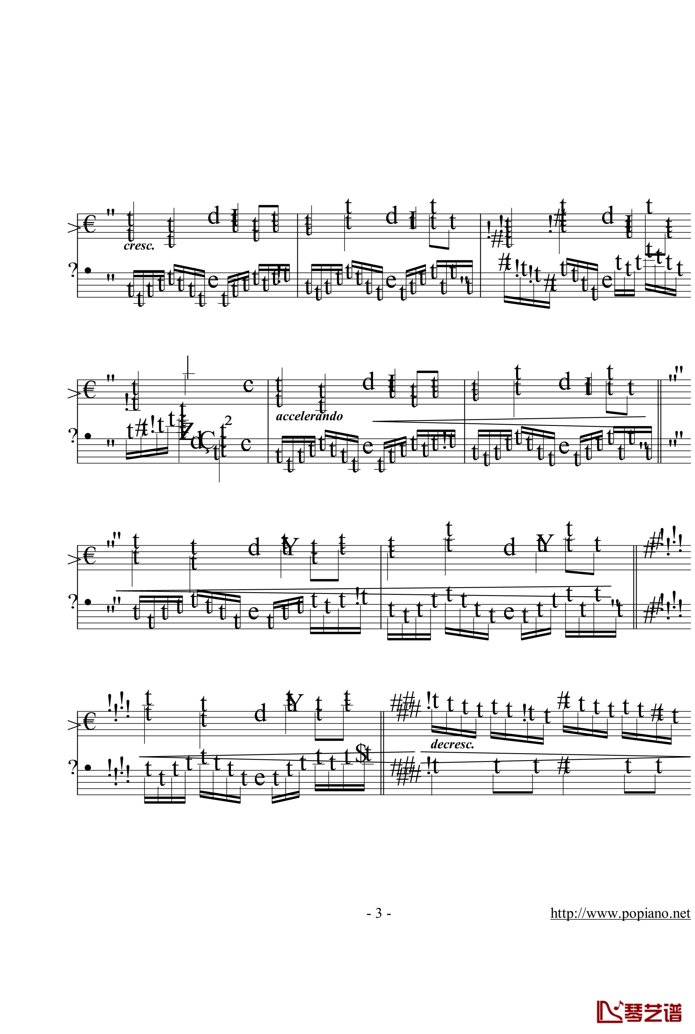 寐钢琴谱-woaifanfan183
