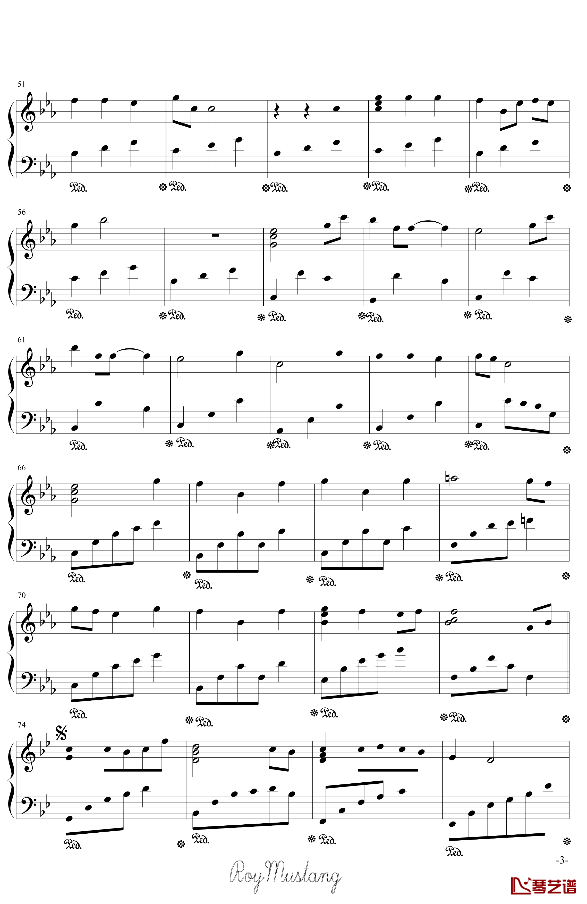 Arrietty's Song钢琴谱-动漫影视3