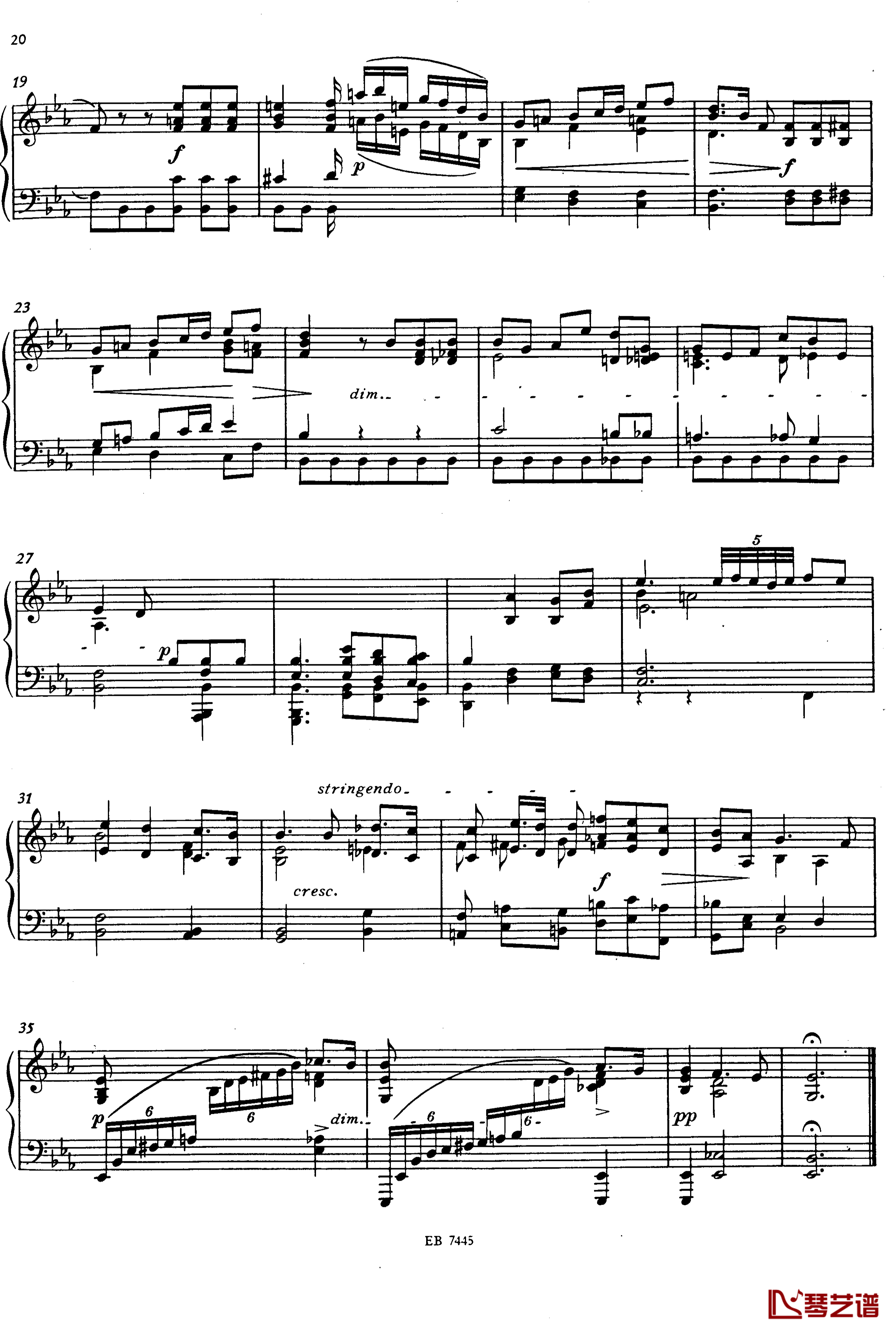 g小调钢琴奏鸣曲钢琴谱-舒曼-克拉拉12