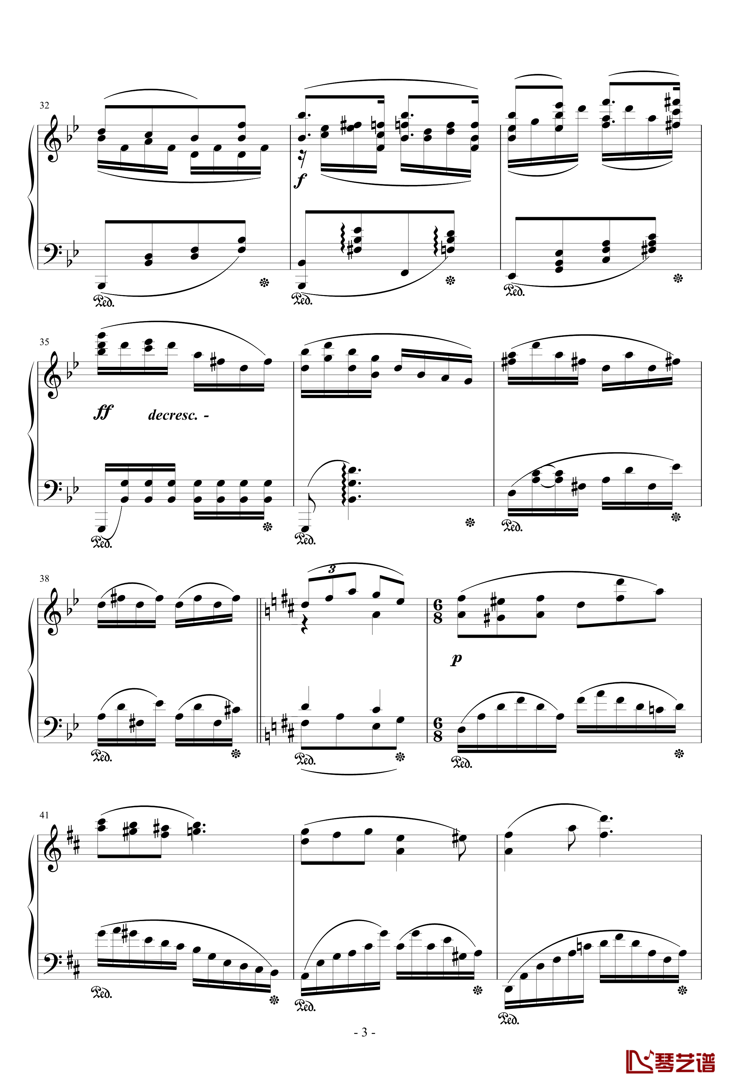间奏曲钢琴谱-天籁传声3