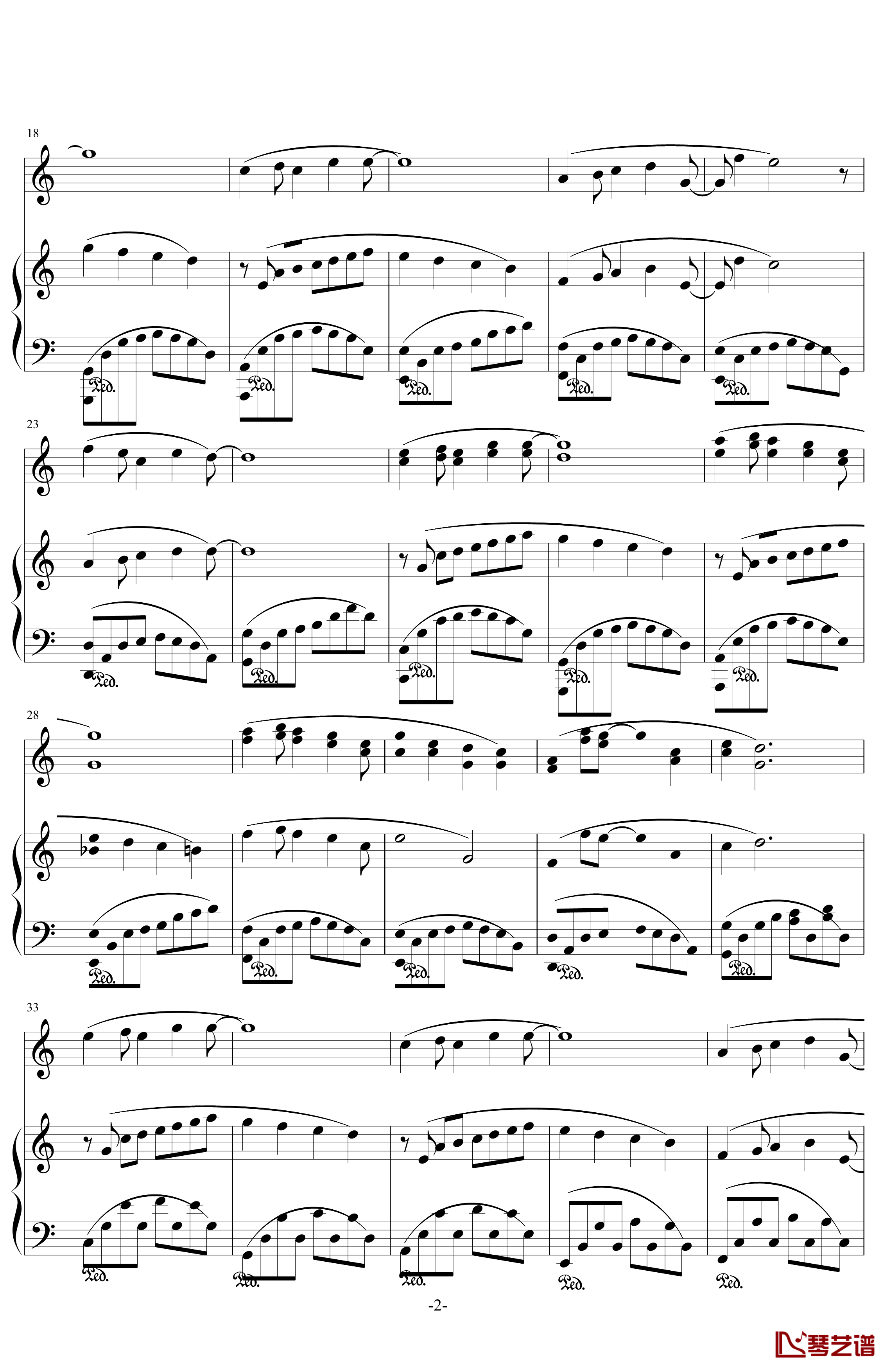 The quiet snow钢琴谱-gdxx52202