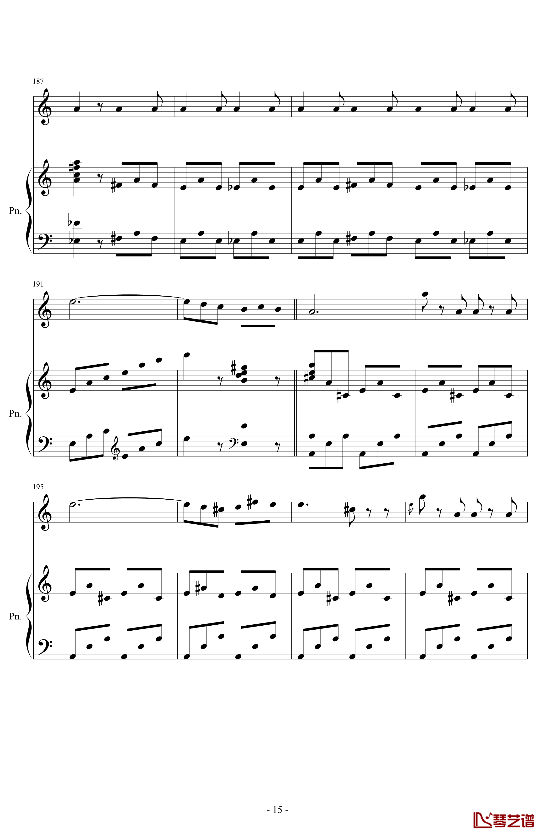 La Danza钢琴谱-Tarantella napoletana-罗西尼15