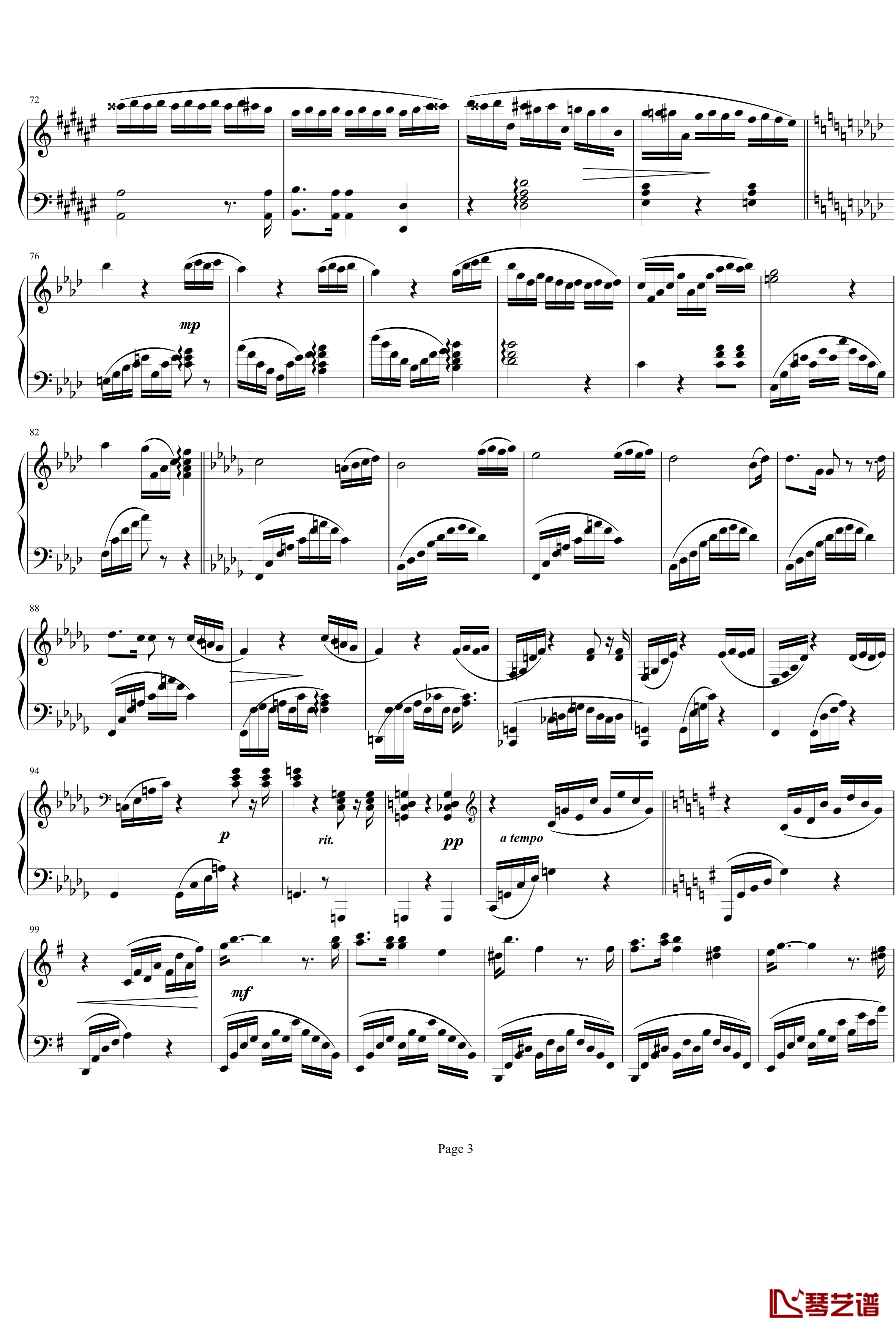 Piano Sonata 5钢琴谱-项道荣3