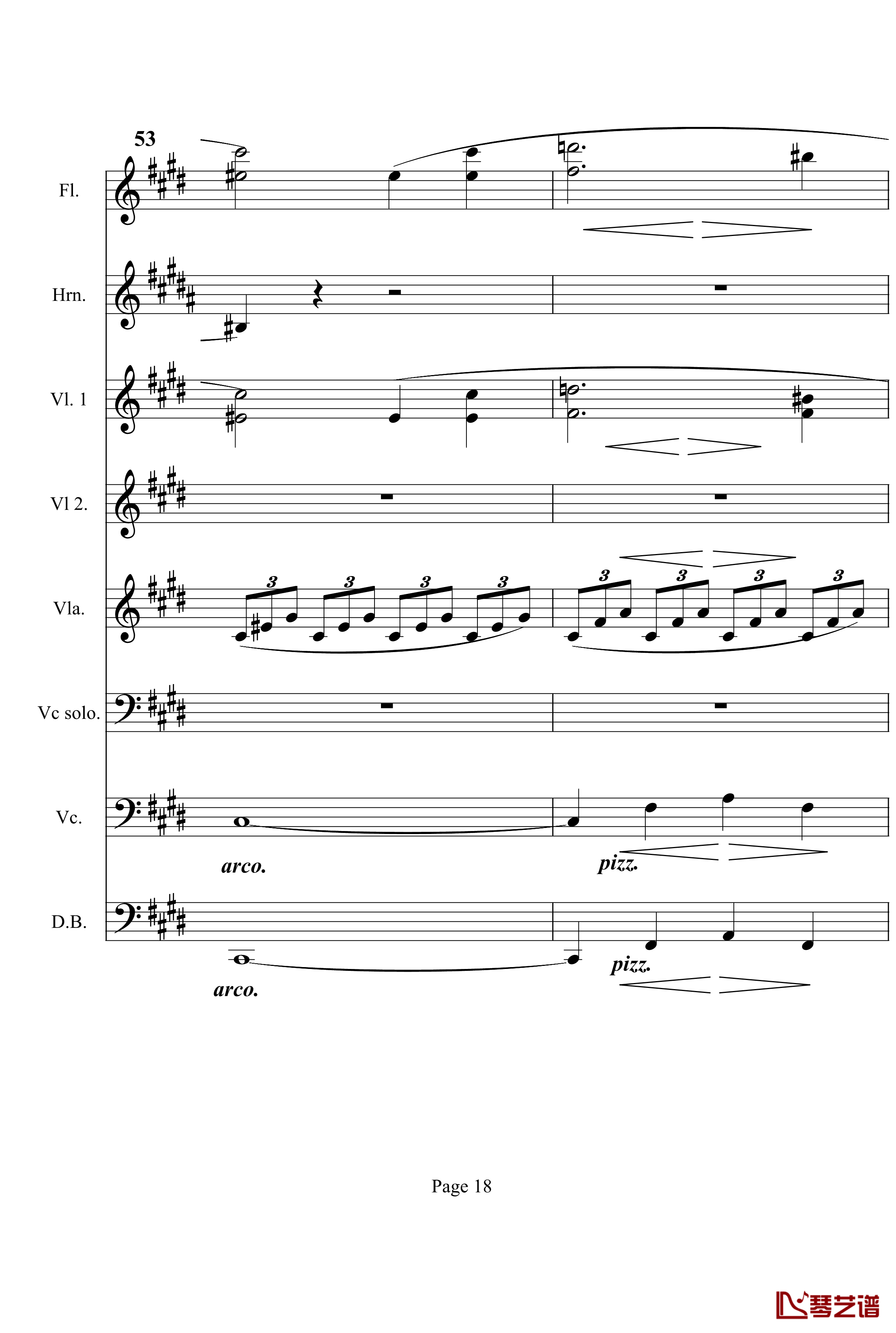 奏鸣曲之交响钢琴谱-第14首-Ⅰ-贝多芬-beethoven18