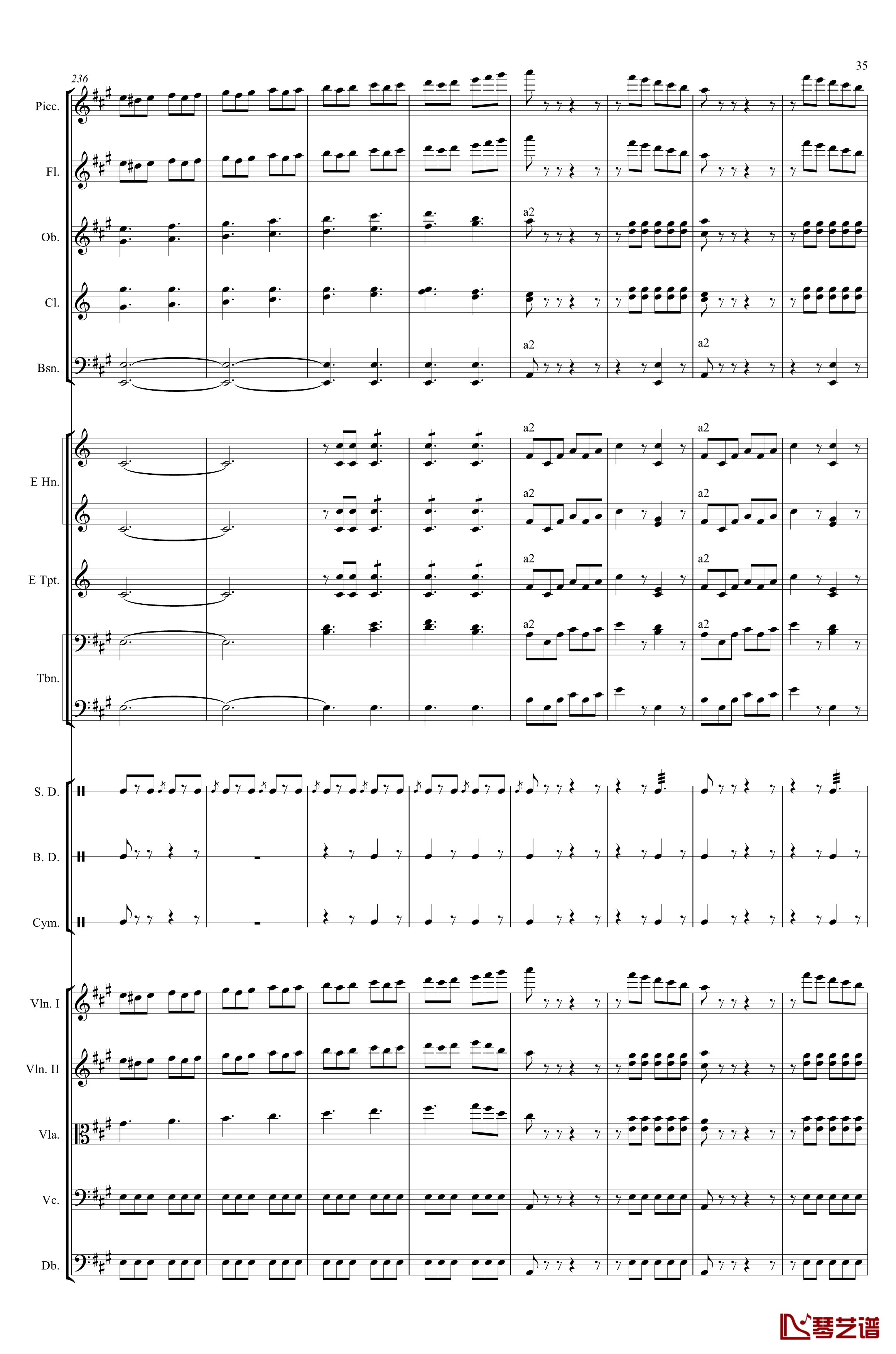 轻骑兵序曲钢琴谱-Franz von Suppe35