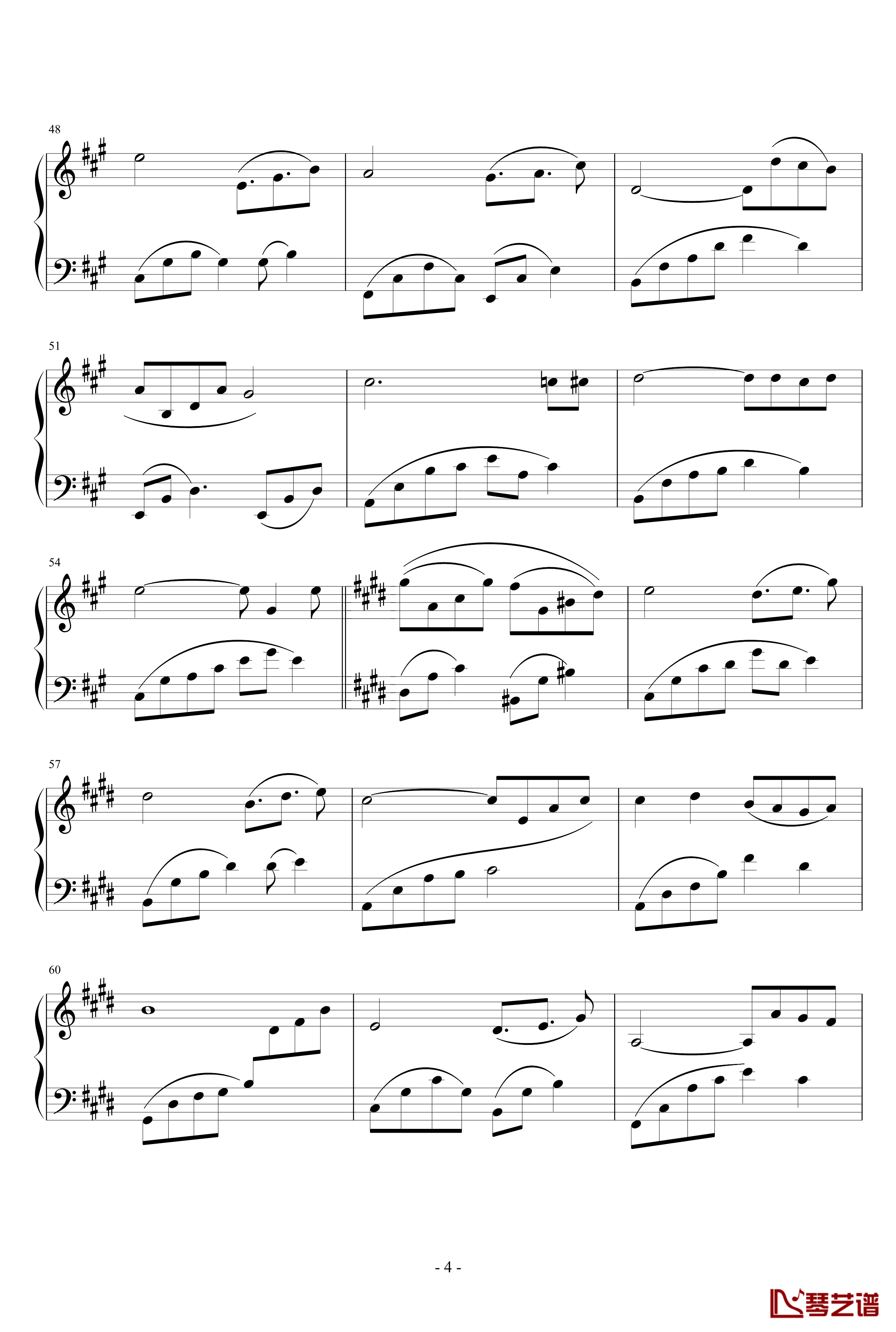 Main Theme of  Pluto钢琴谱-零4