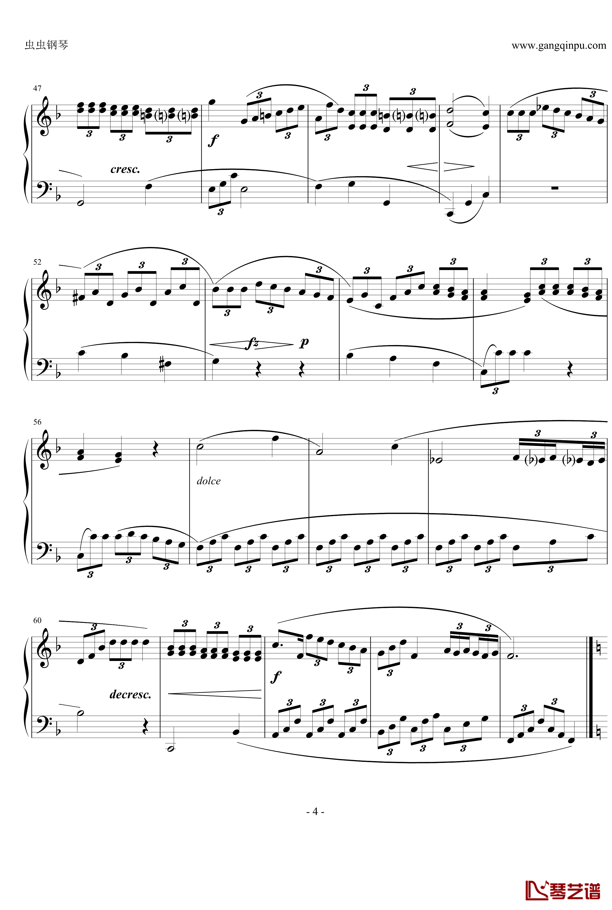 by Muzio ClementiSonatina钢琴谱-Opus 36 Number 1-克来门蒂4