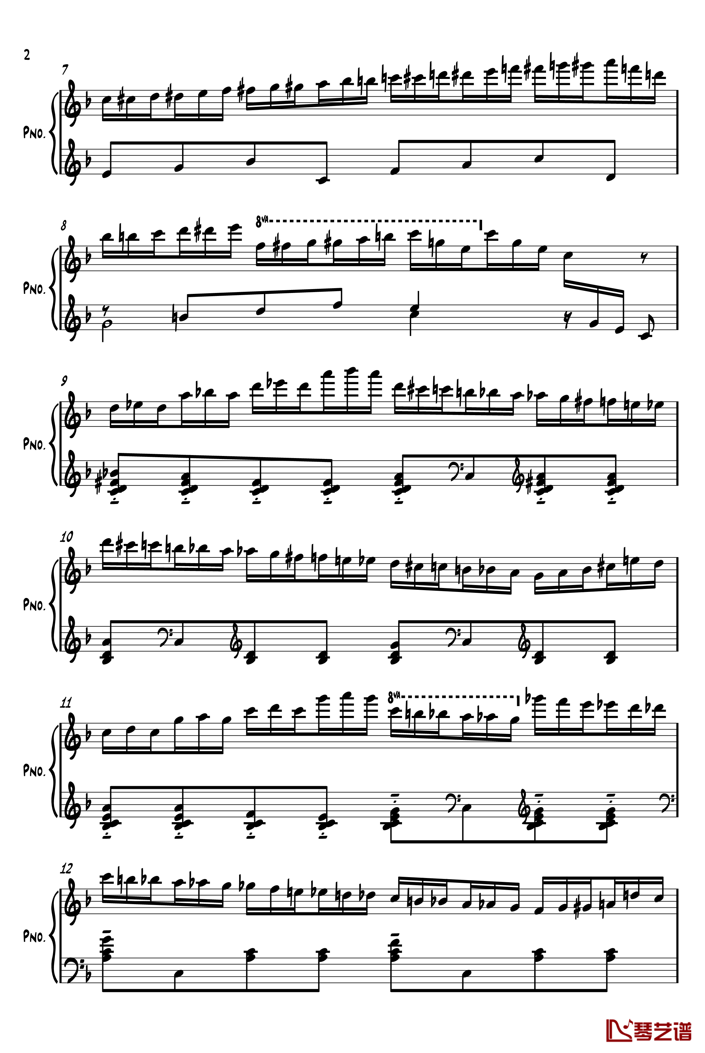 Etude Op 72 No 6钢琴谱-莫什科夫斯基-Moszkowski2