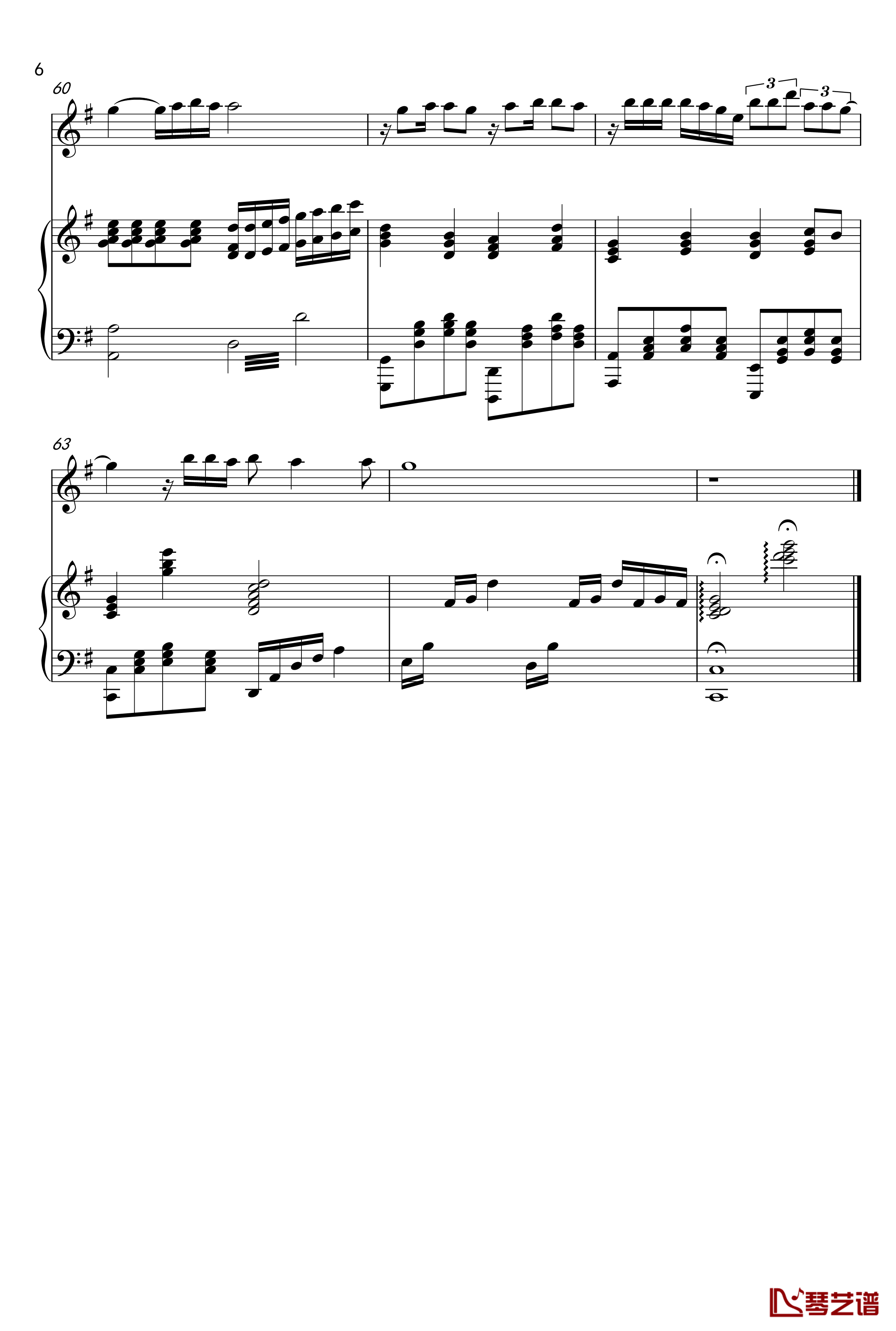 炫耀钢琴谱-钢琴伴奏谱-陈洁仪6