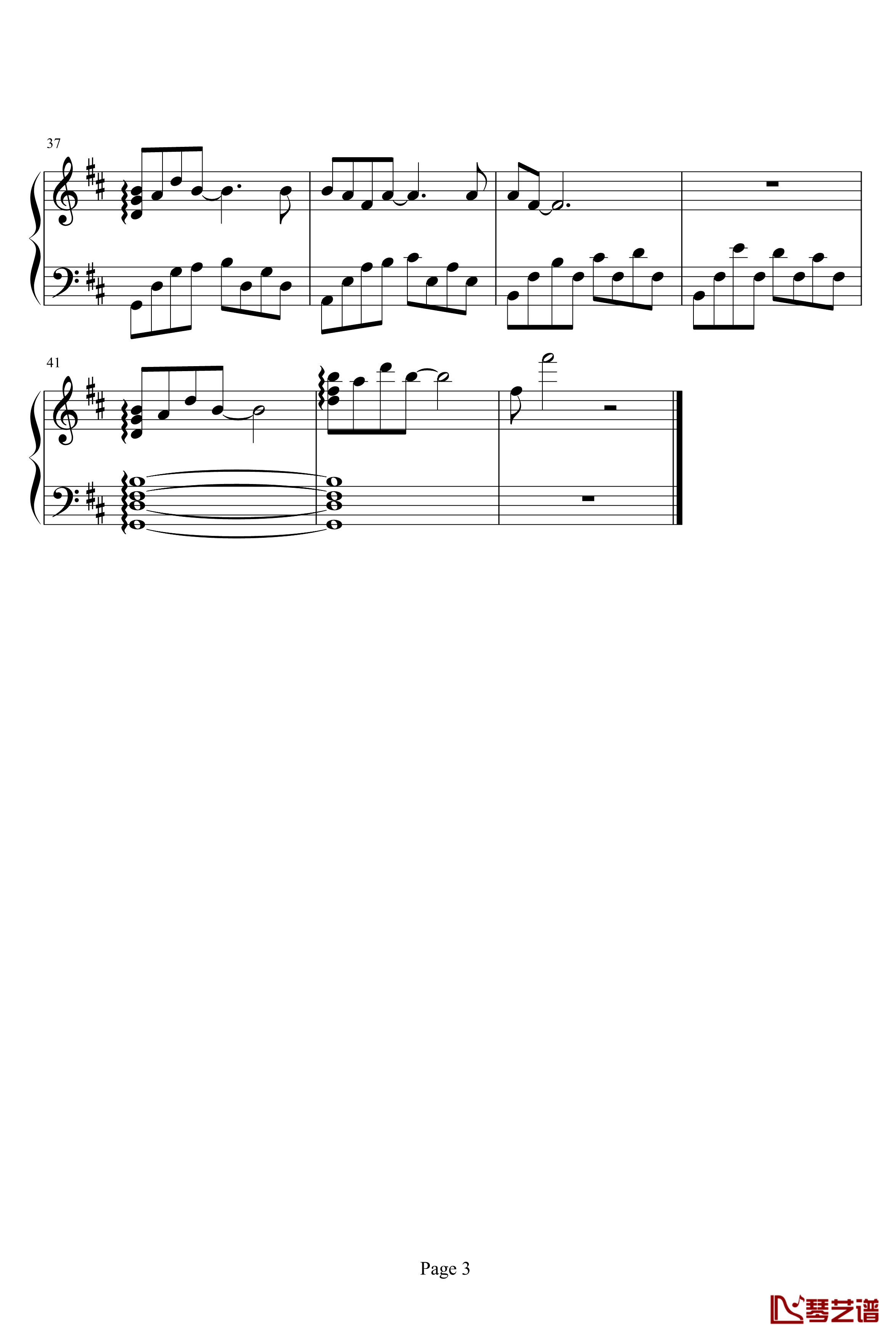 Moonlight钢琴谱-S.E.N.S3