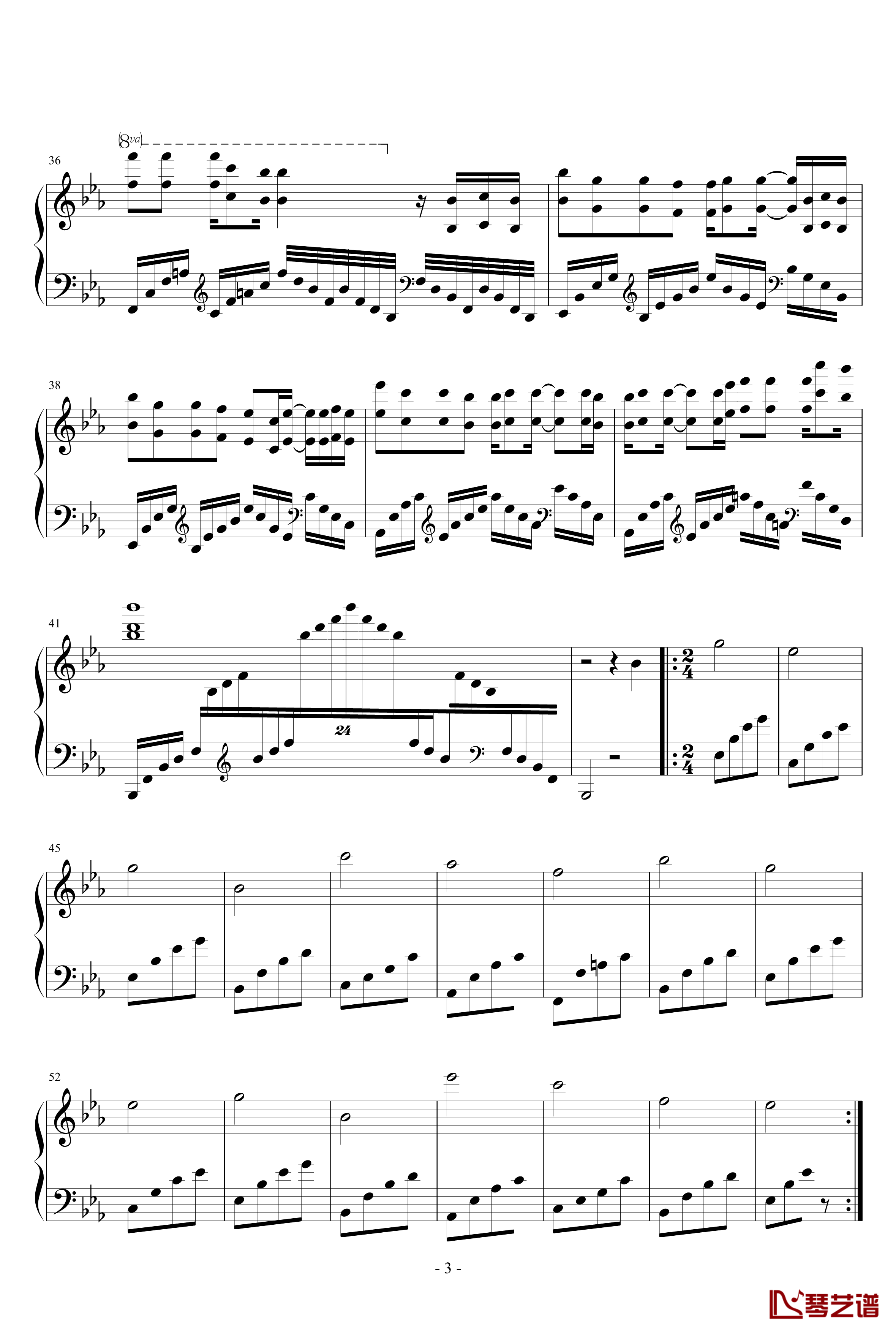 秋梦钢琴谱-维维安3