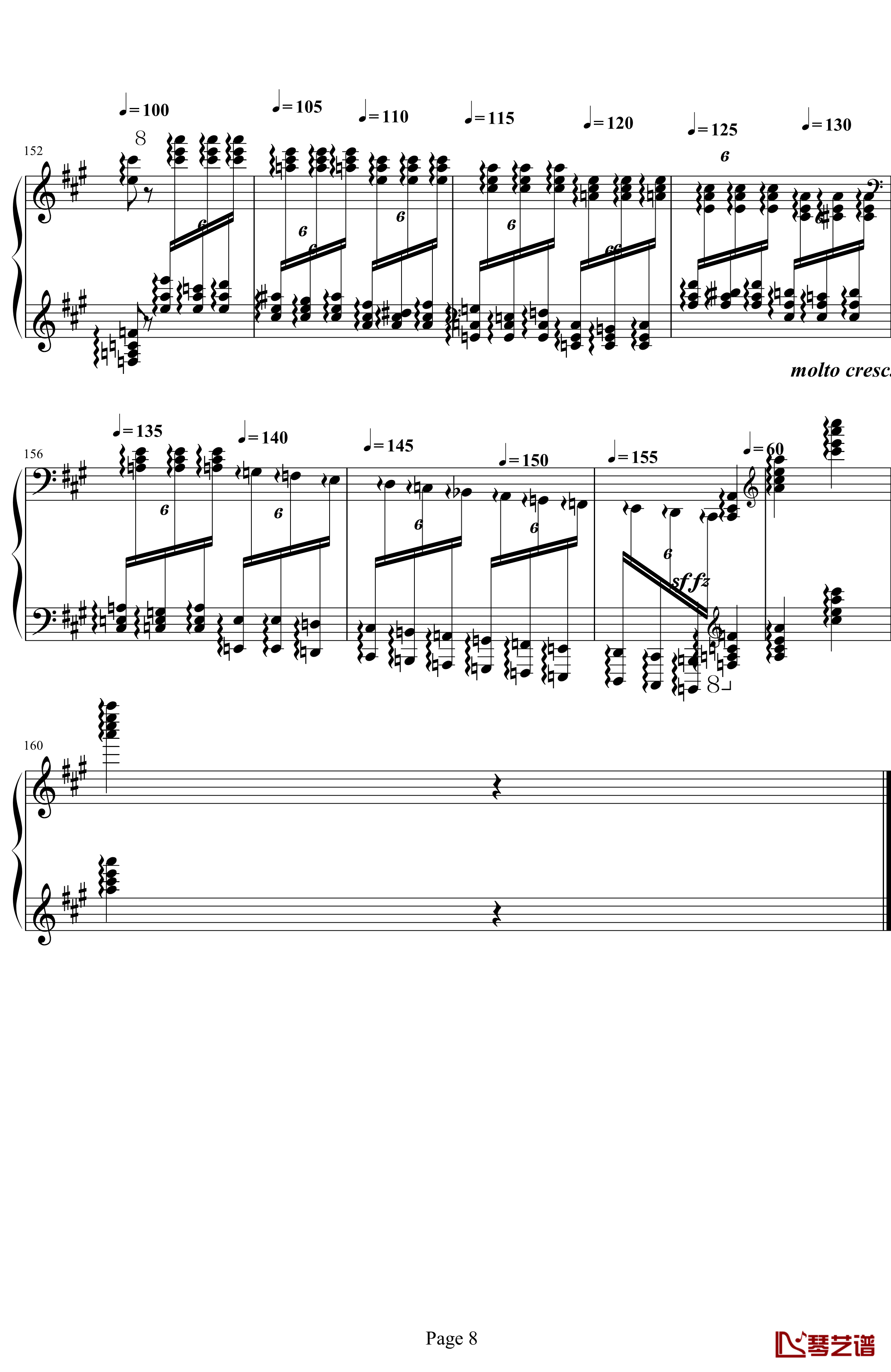 神经病进行曲钢琴谱-莫扎特8