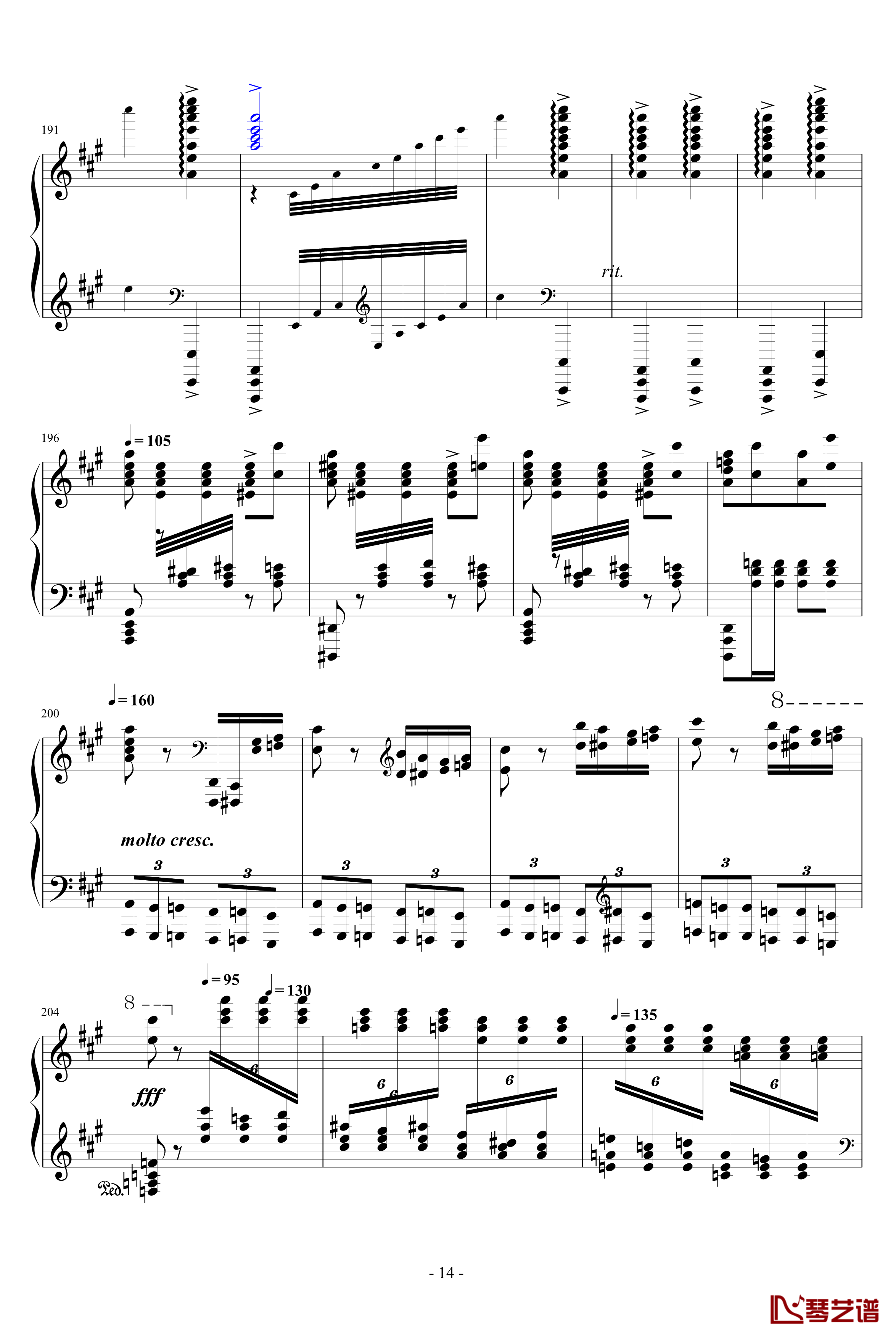 瓦洛多斯土耳其钢琴谱-爵士版-完成品-瓦洛多斯14