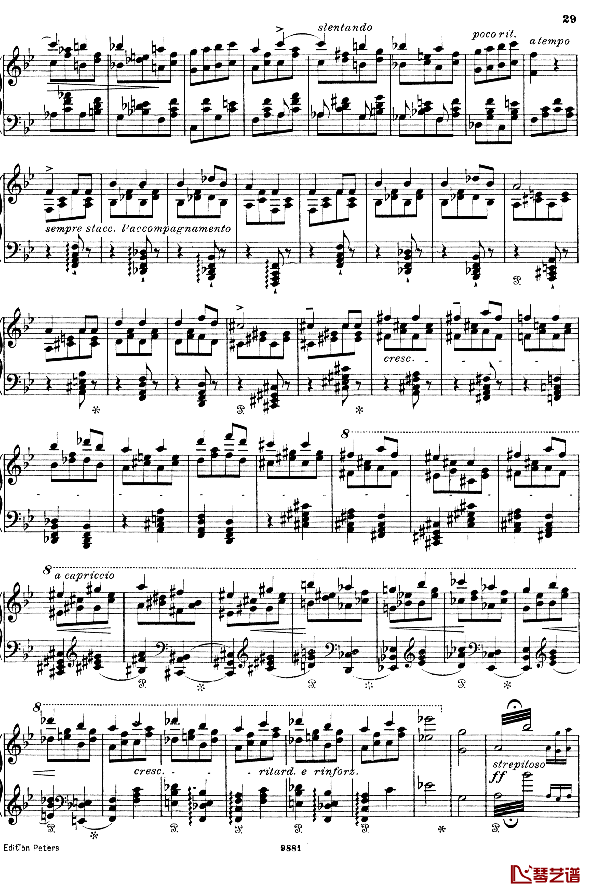 唐璜的回忆钢琴谱-李斯特 S.418-李斯特29