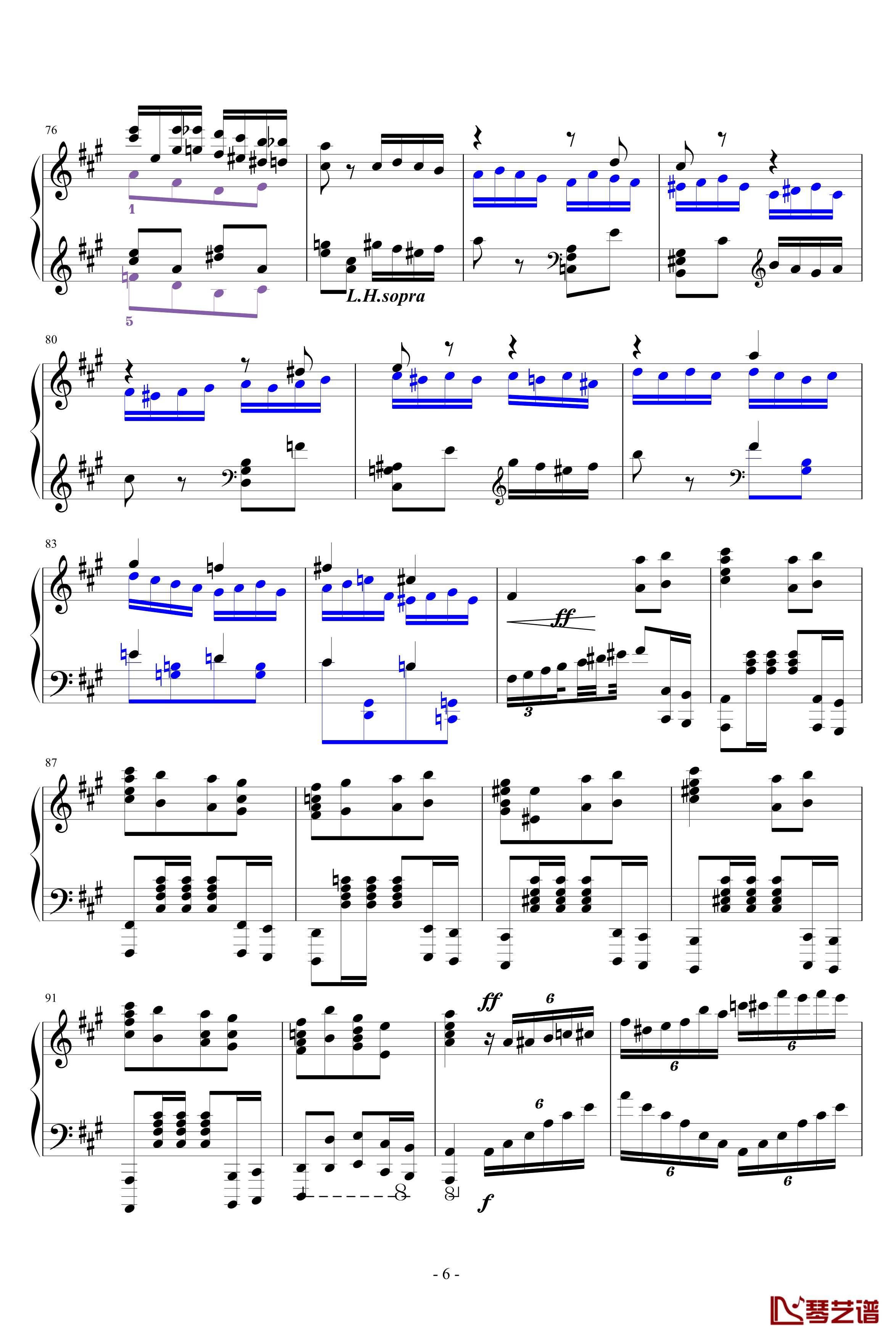 瓦洛多斯土耳其钢琴谱-爵士版-完成品-瓦洛多斯6