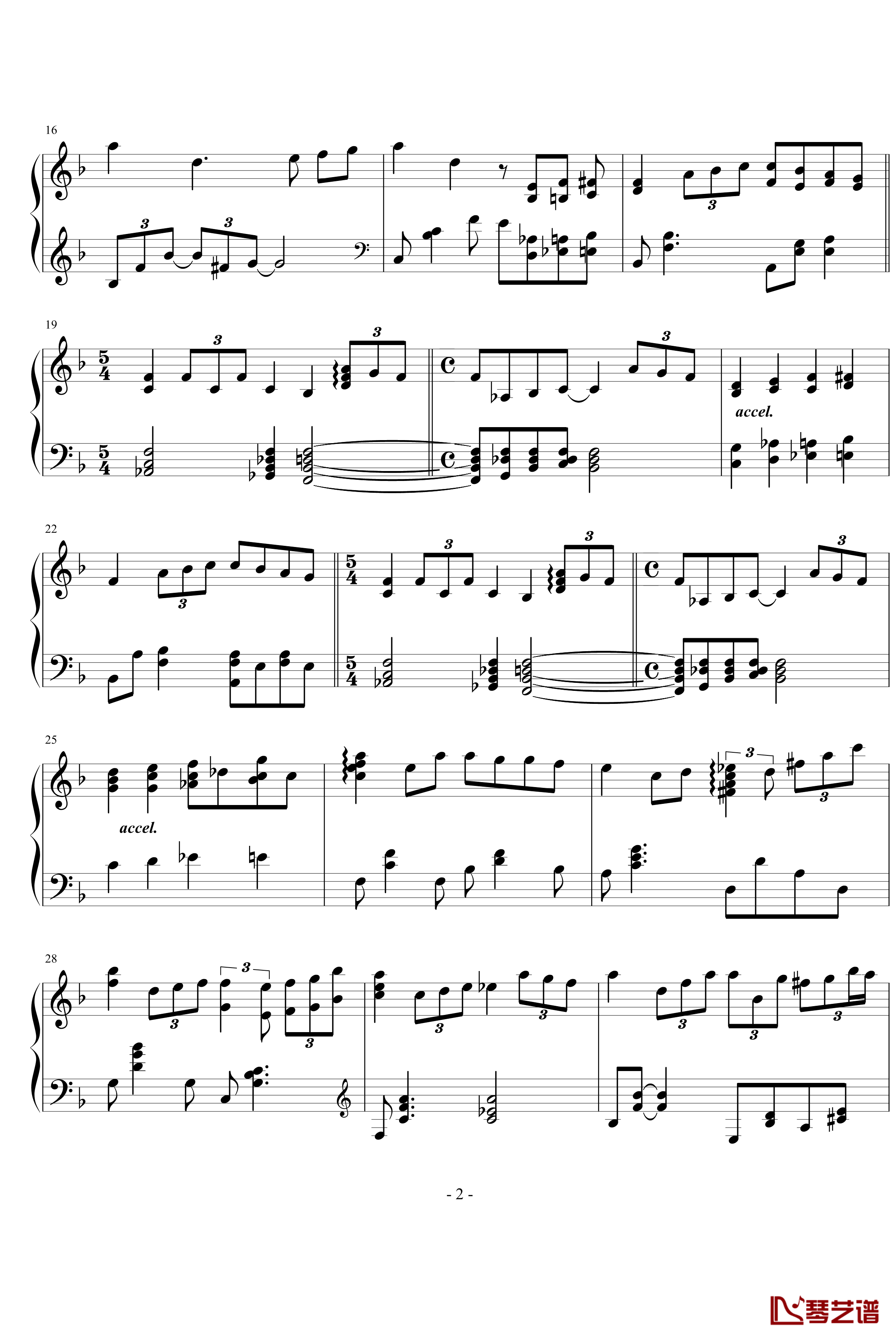 Tears On Love钢琴谱-Yiruma2