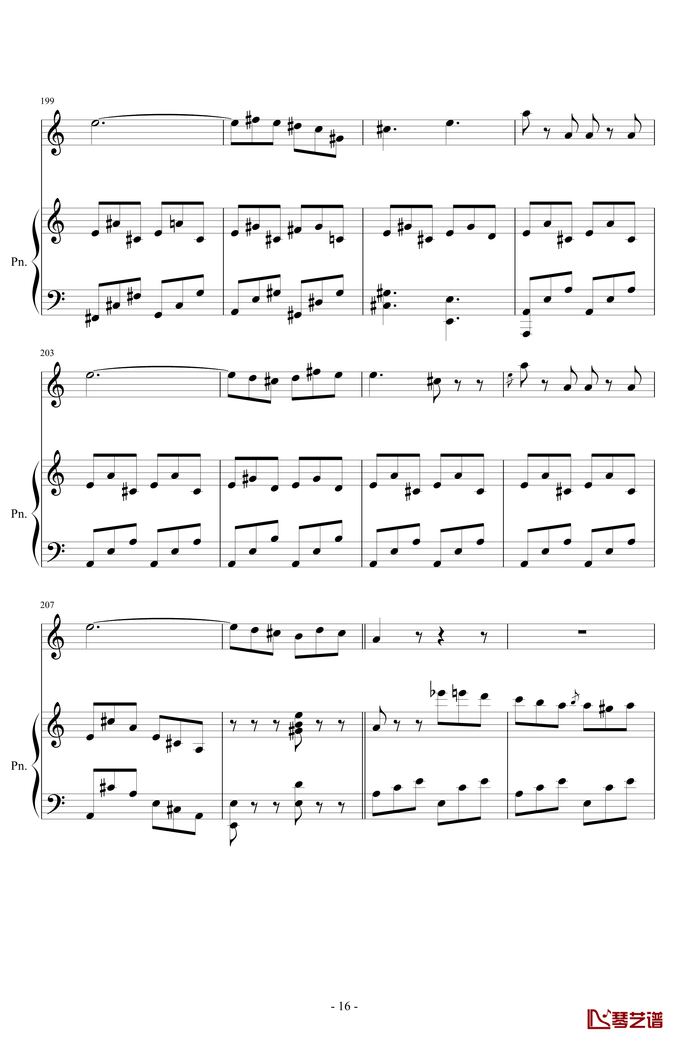 La Danza钢琴谱-Tarantella napoletana-罗西尼16