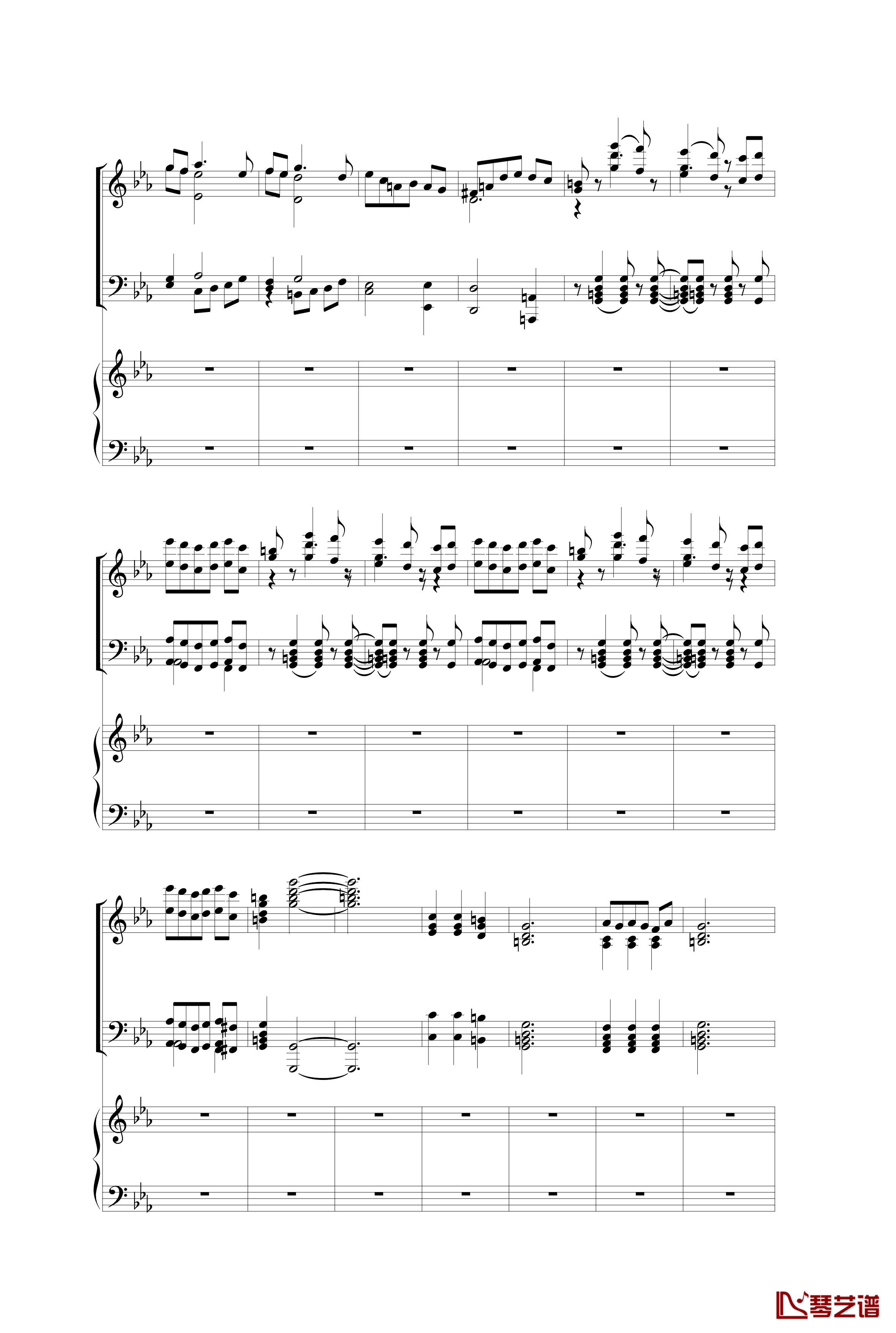 Piano Concerto钢琴谱 I-nzh19343