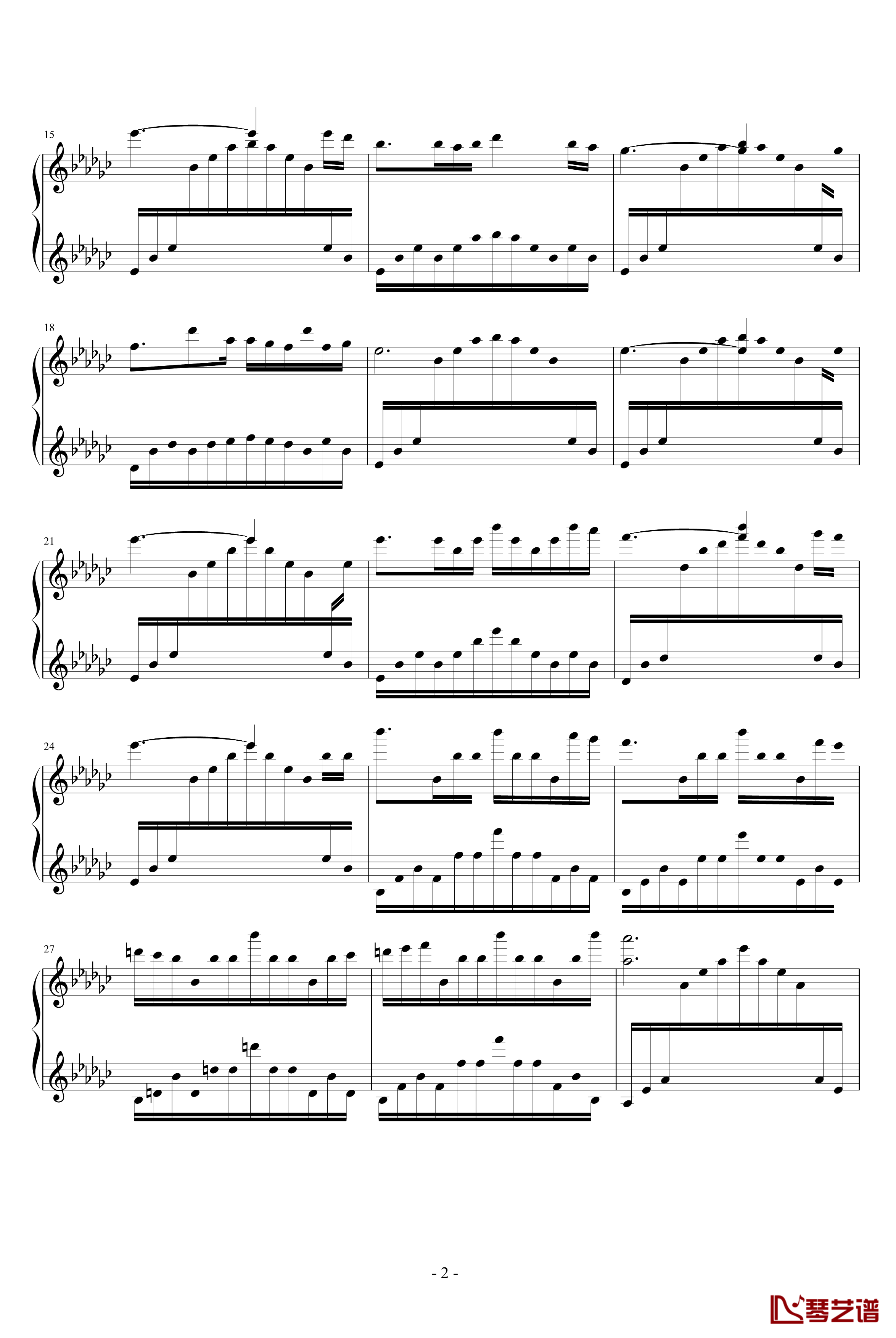 洛塔幻想曲钢琴谱-瑪蓵帕2