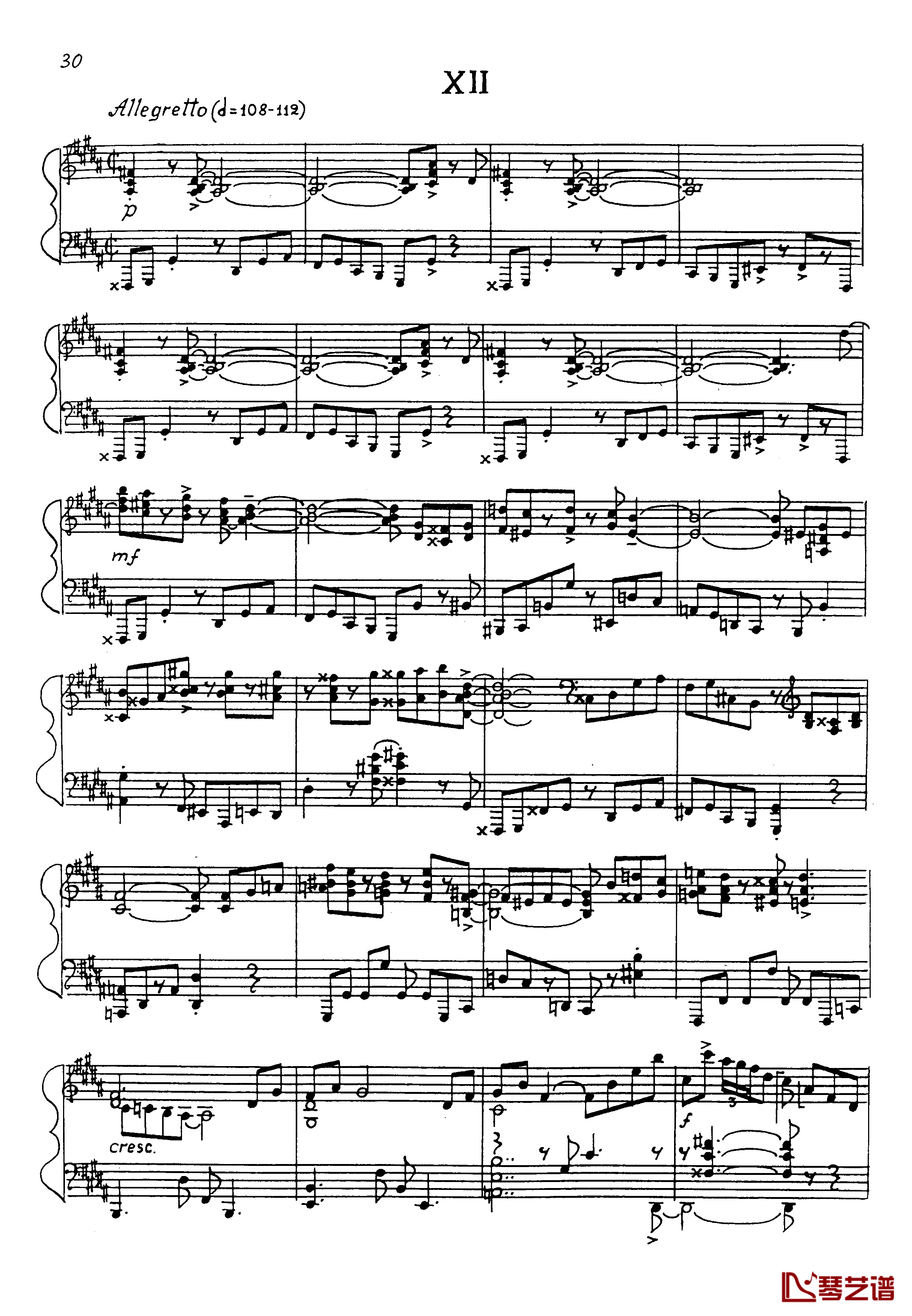 Nikolai Kapustin钢琴谱-尼古拉·凯帕斯汀32