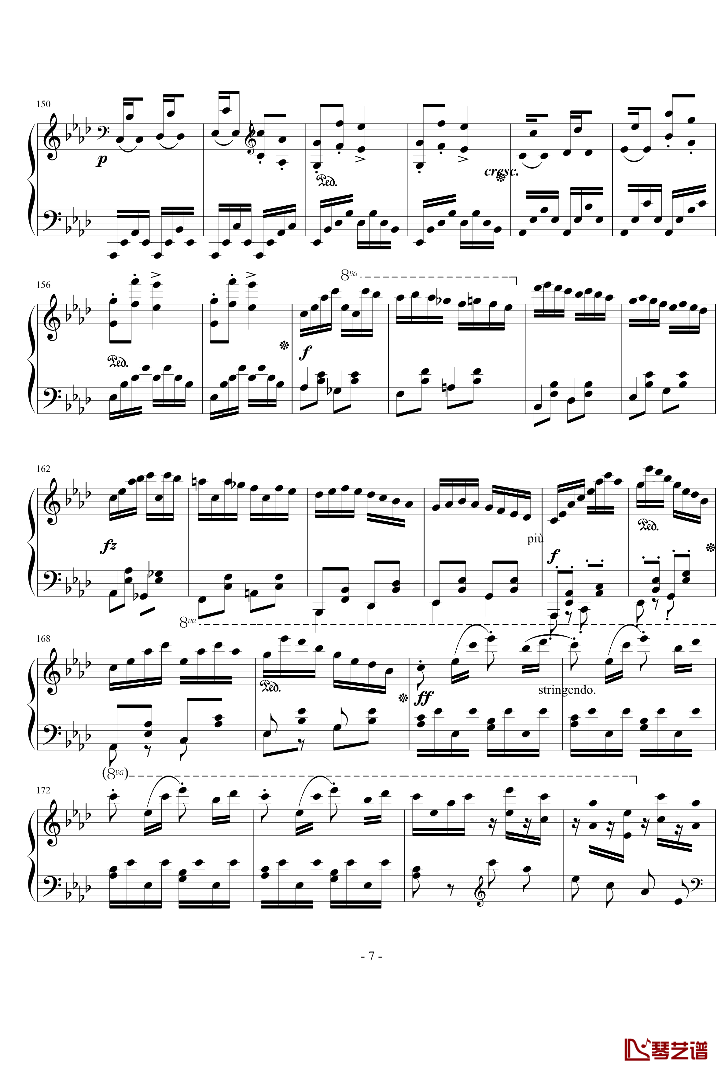 Galop Brillant Czerny 787钢琴谱-车尔尼-Czerny7