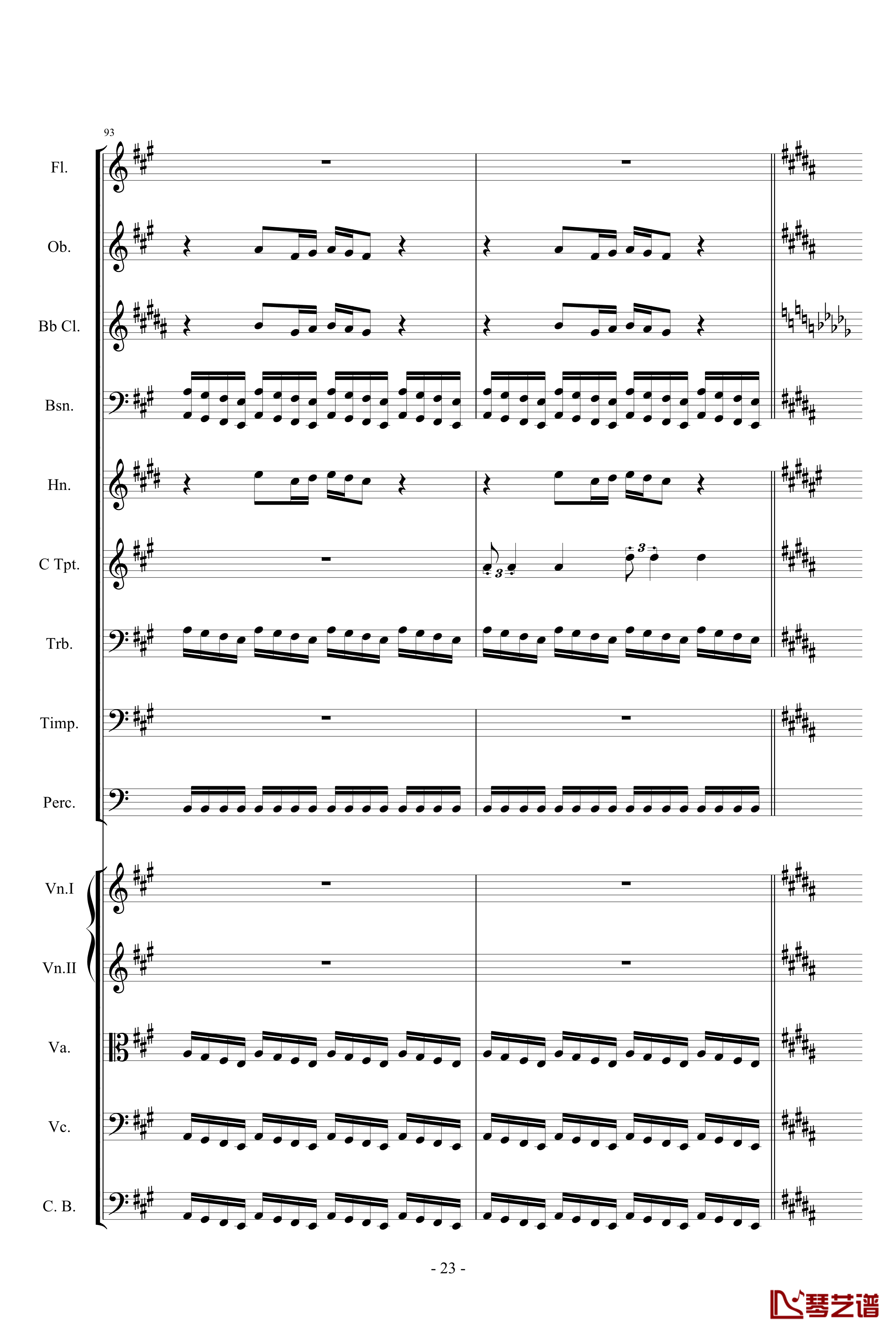 愤怒的小鸟交响曲第一乐章Op.5 no.1钢琴谱-1057257823