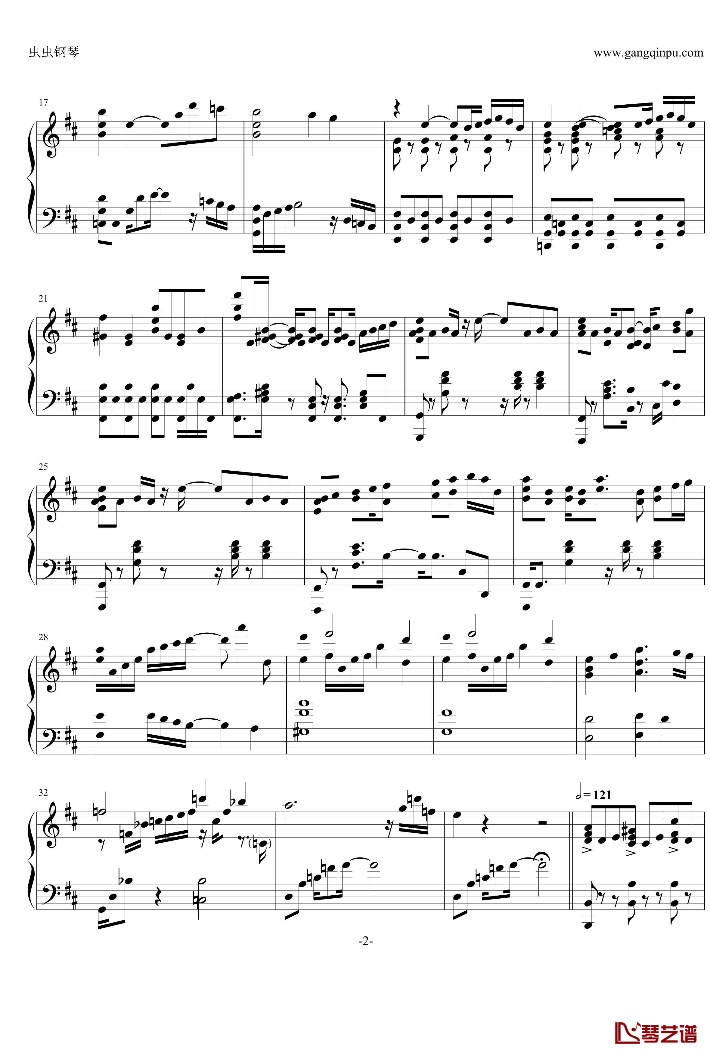 最终幻想13雷霆主题音乐钢琴谱-ライトニングのテーマ 閃光-最终幻想2