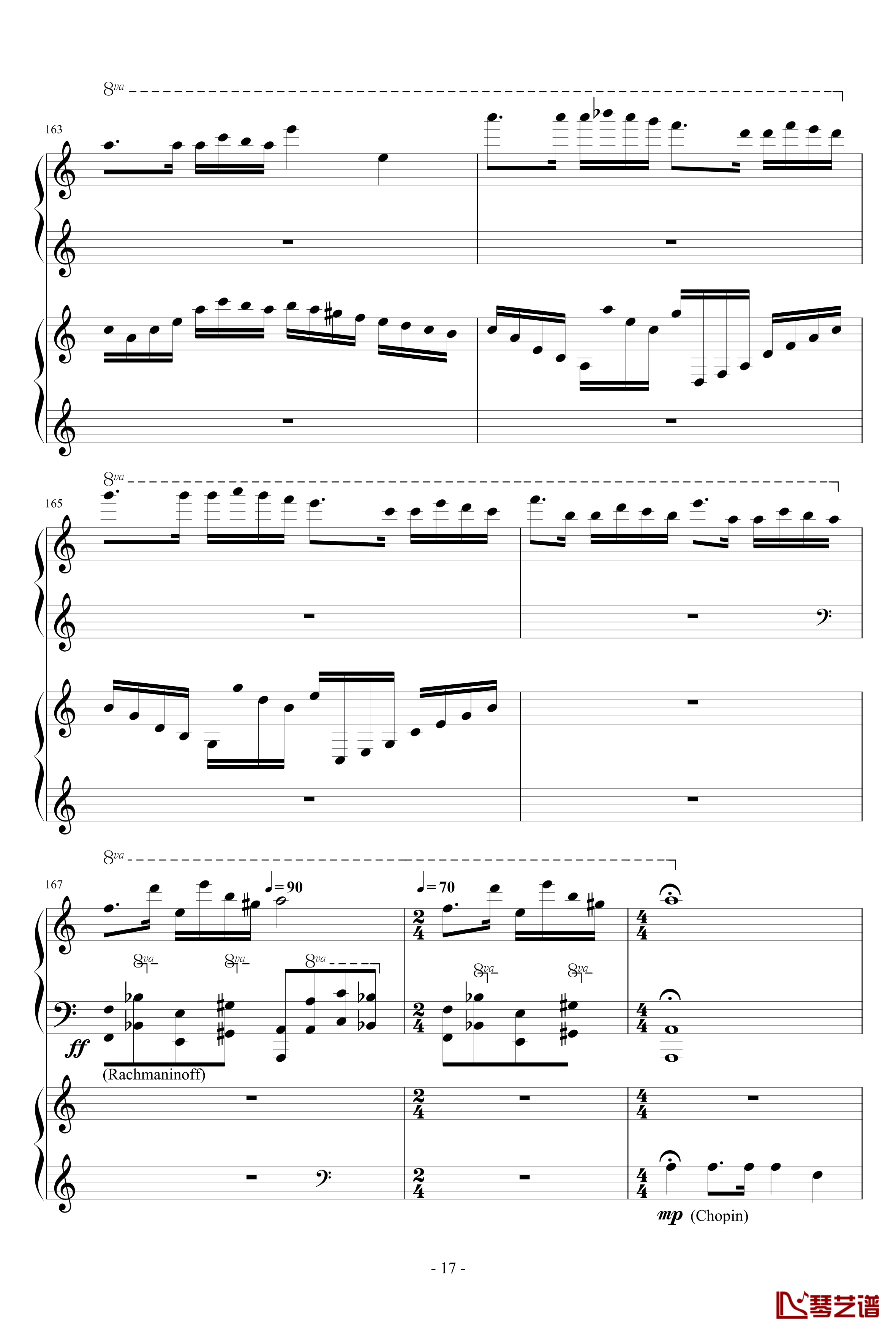 Fusion For Two Pianos钢琴谱-Grant Woolard17