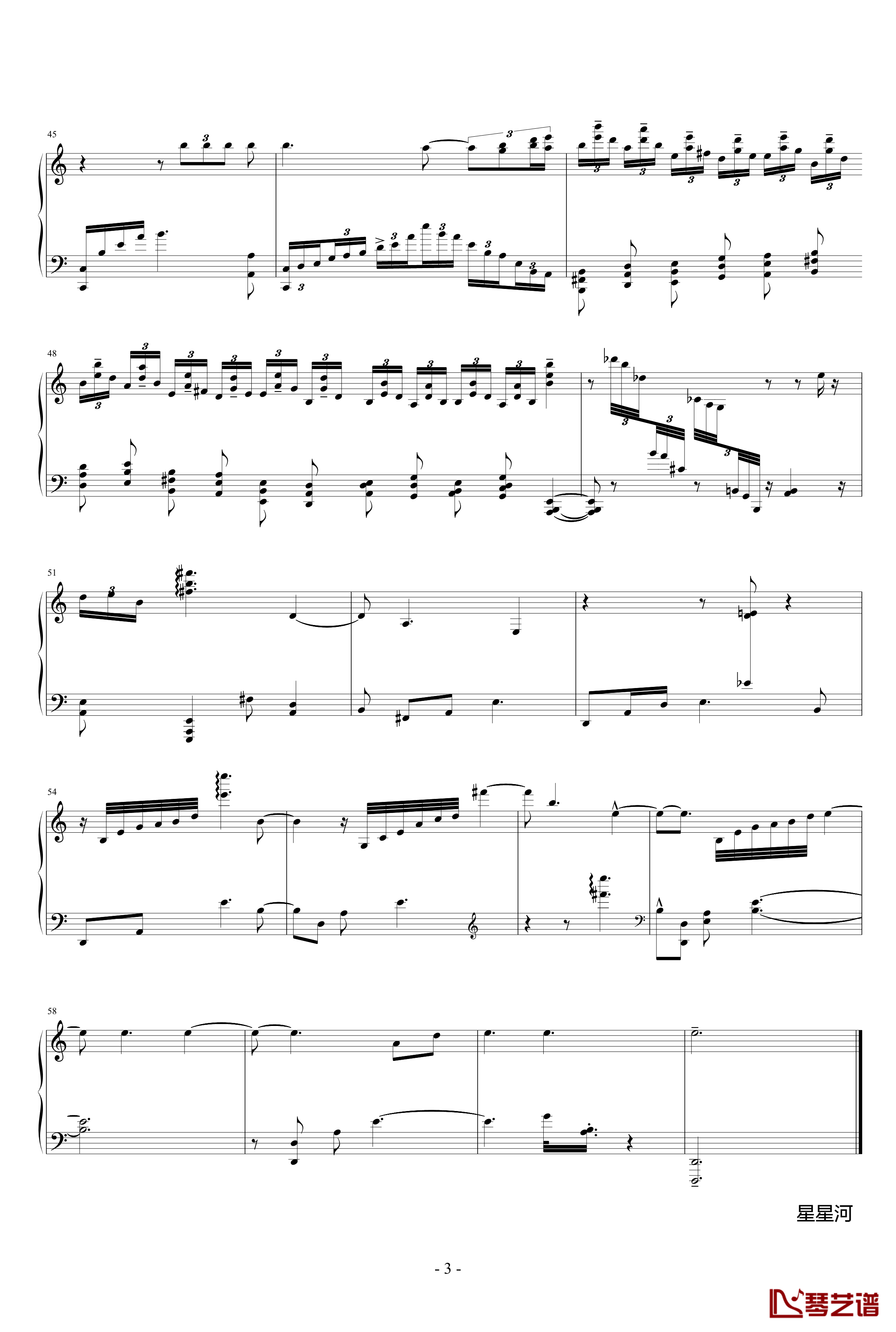 冥想集钢琴谱-修改-升c小调17