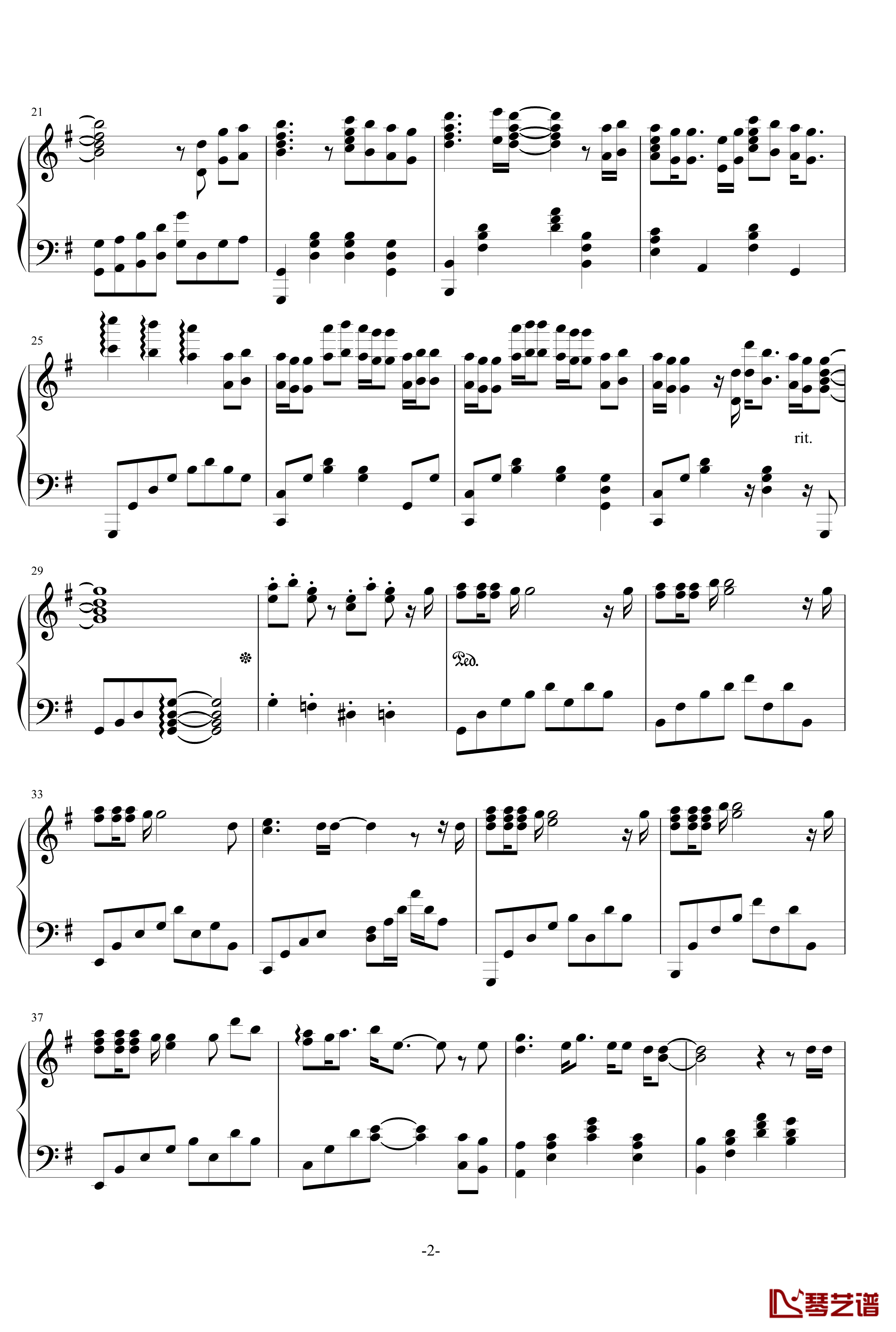 Millenario钢琴谱-Full ver-ミレナリオ-Mahouka Koukou no Rettousei ED1-魔法科高校の劣2