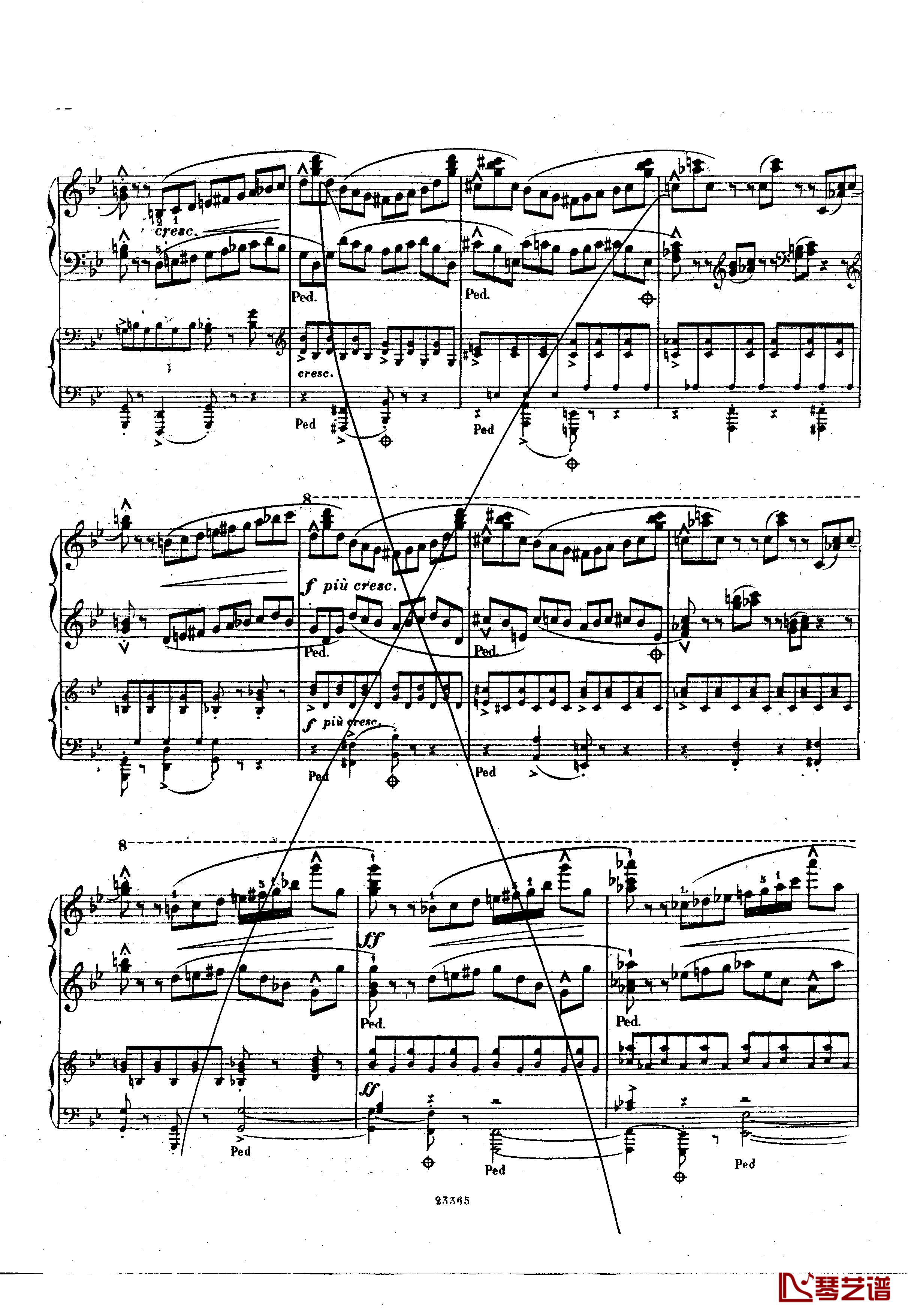 g小调钢琴协奏曲  Op.15钢琴谱-斯甘巴蒂42