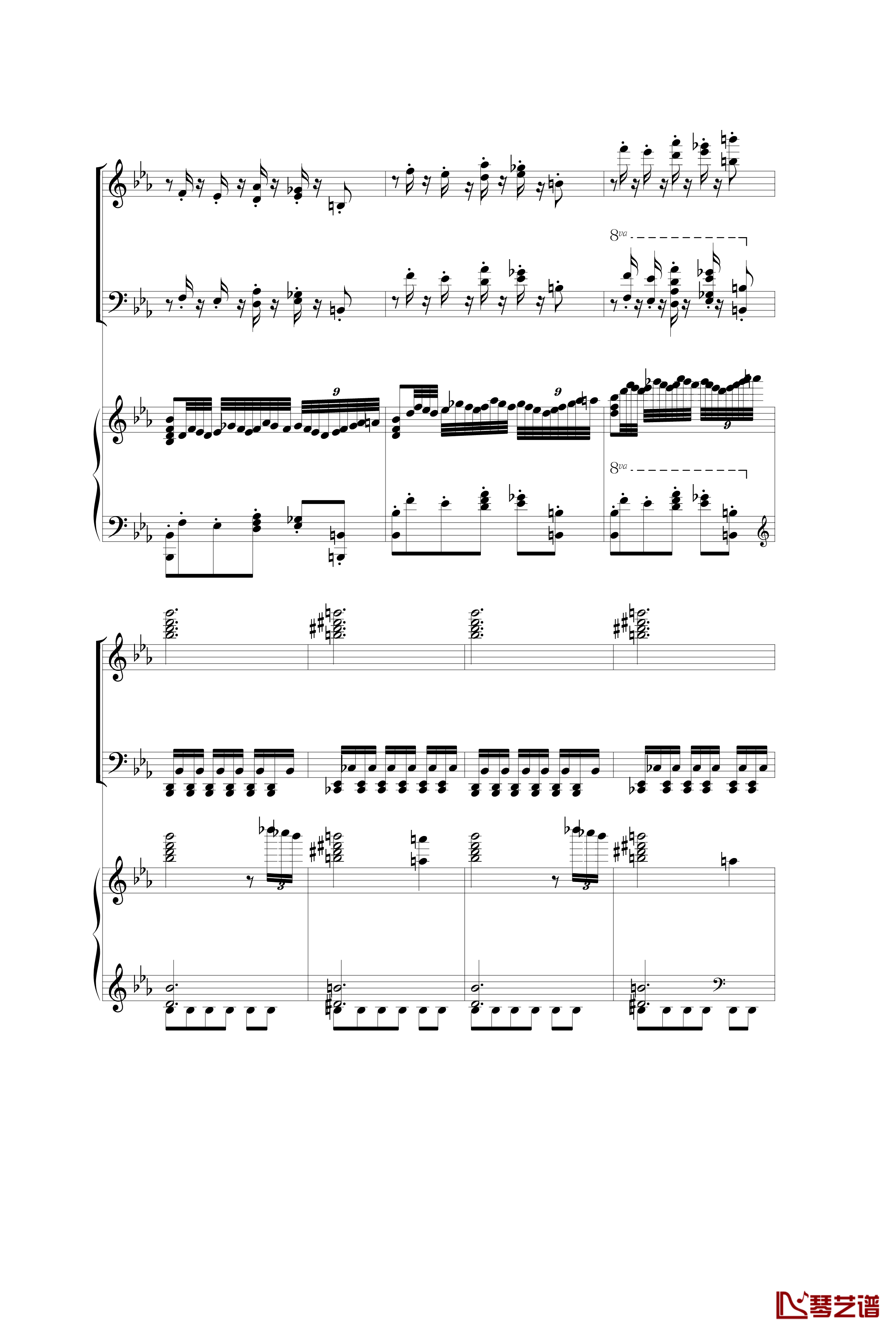 Piano Concerto钢琴谱 I-nzh193412