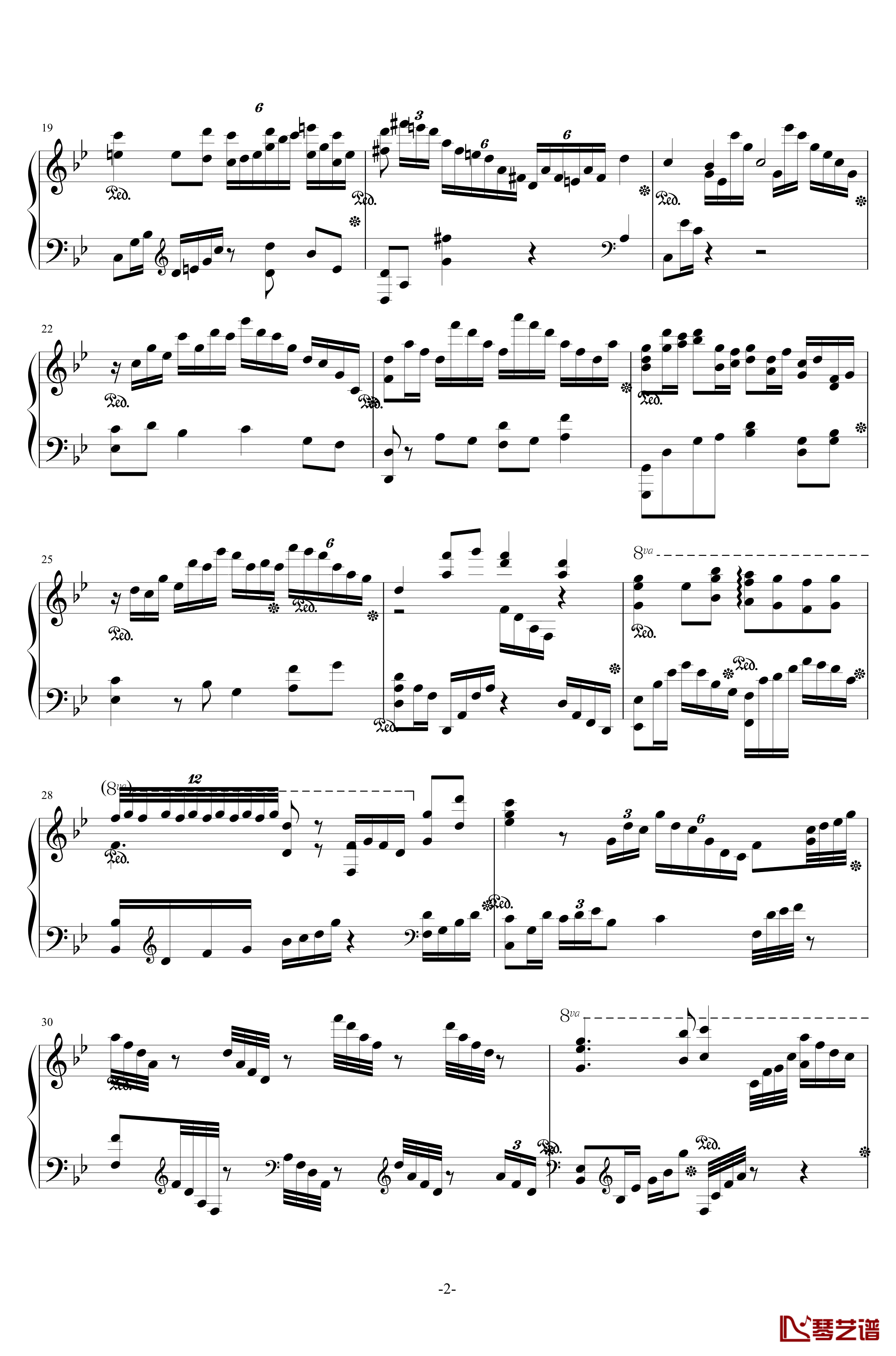 延禧攻略幻想曲钢琴谱-延禧攻略2