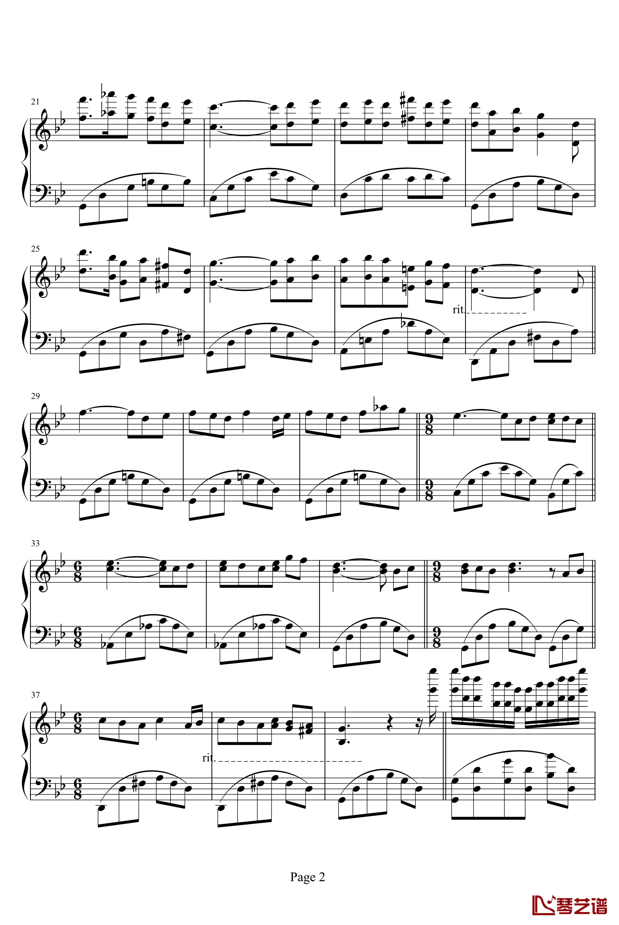 野花钢琴谱-yeihua2