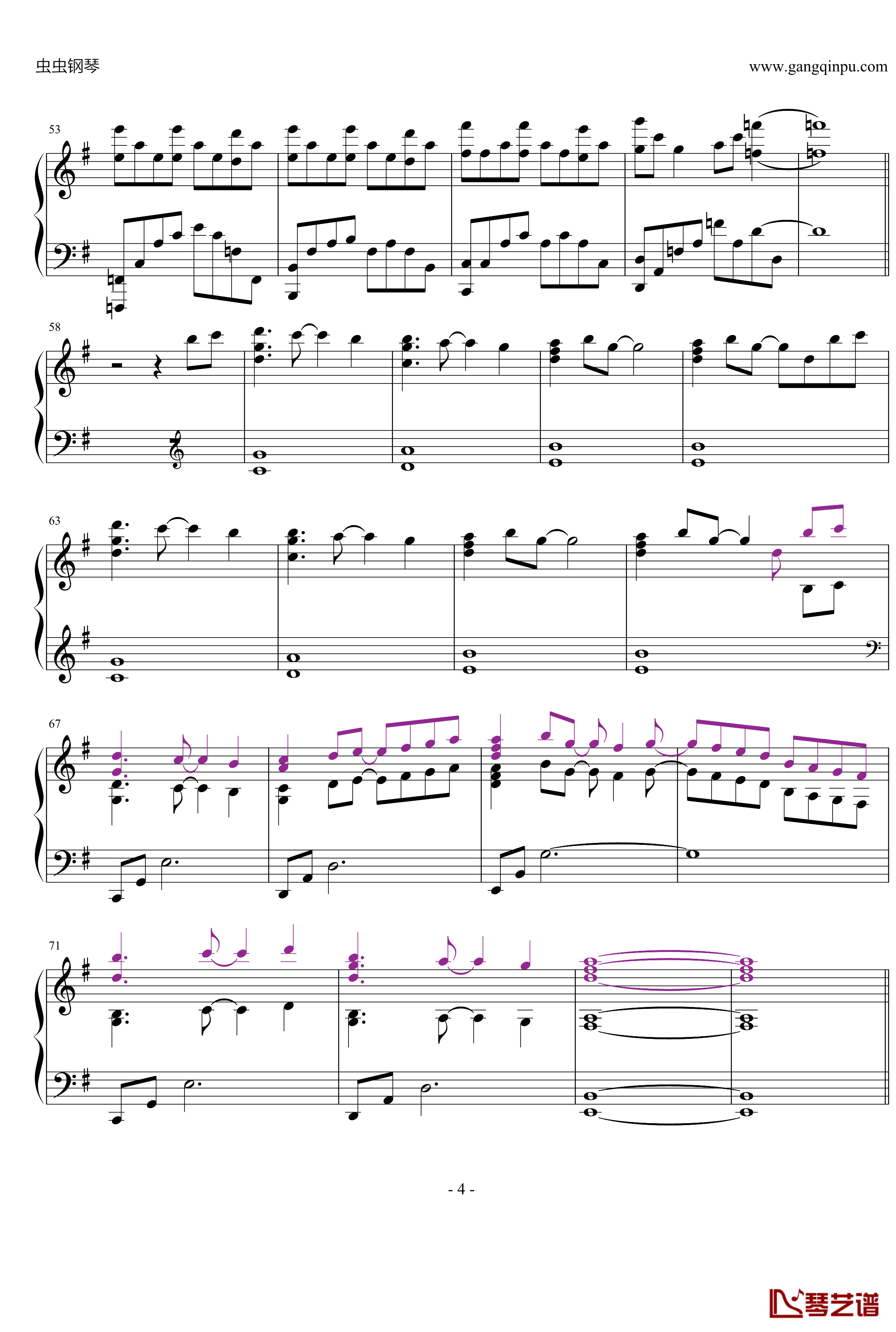 Forest Fantasy钢琴谱-Yiruma4