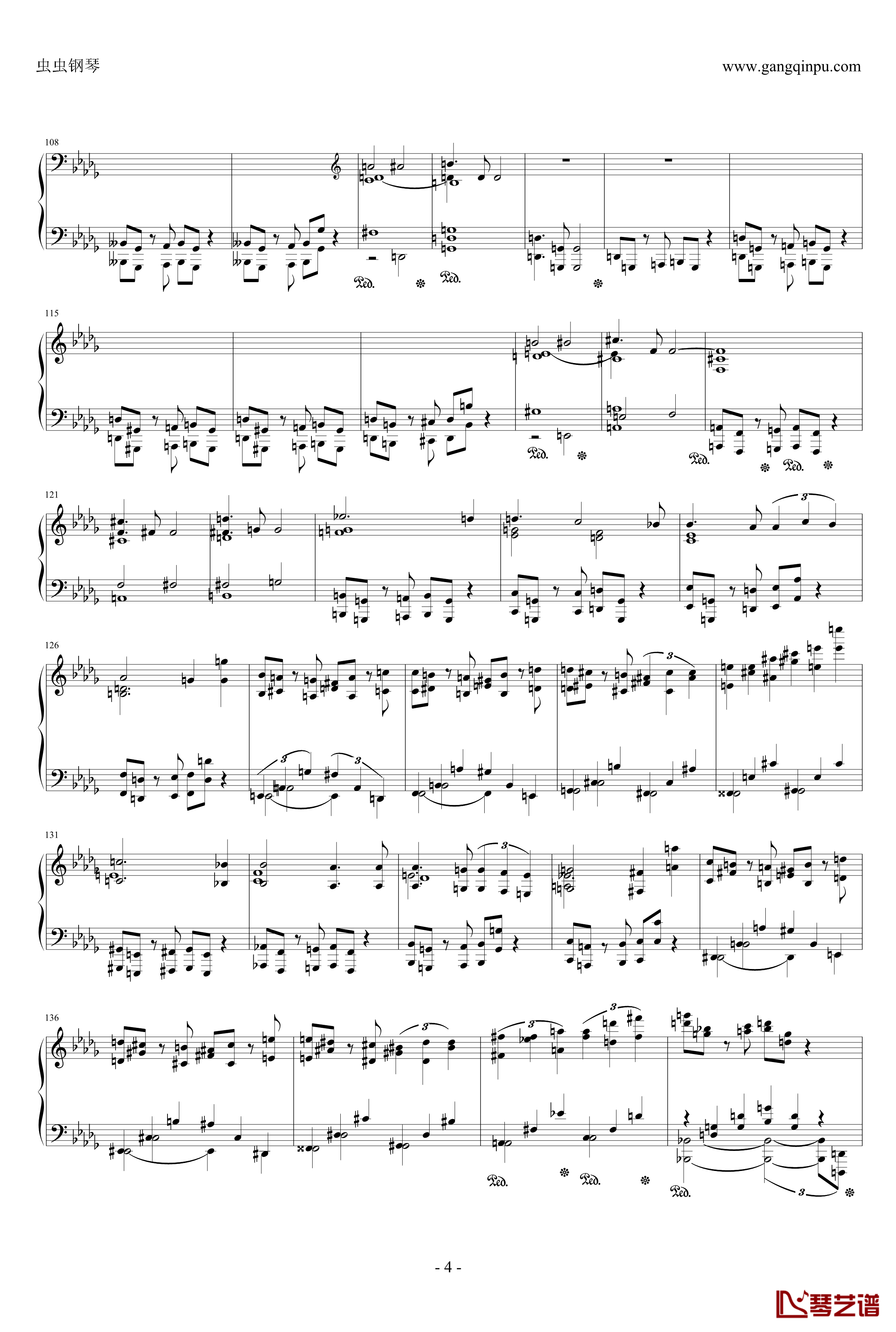 Sonata in B falt minor钢琴谱-S肖邦降b小调第二钢琴奏鸣曲 Op.354