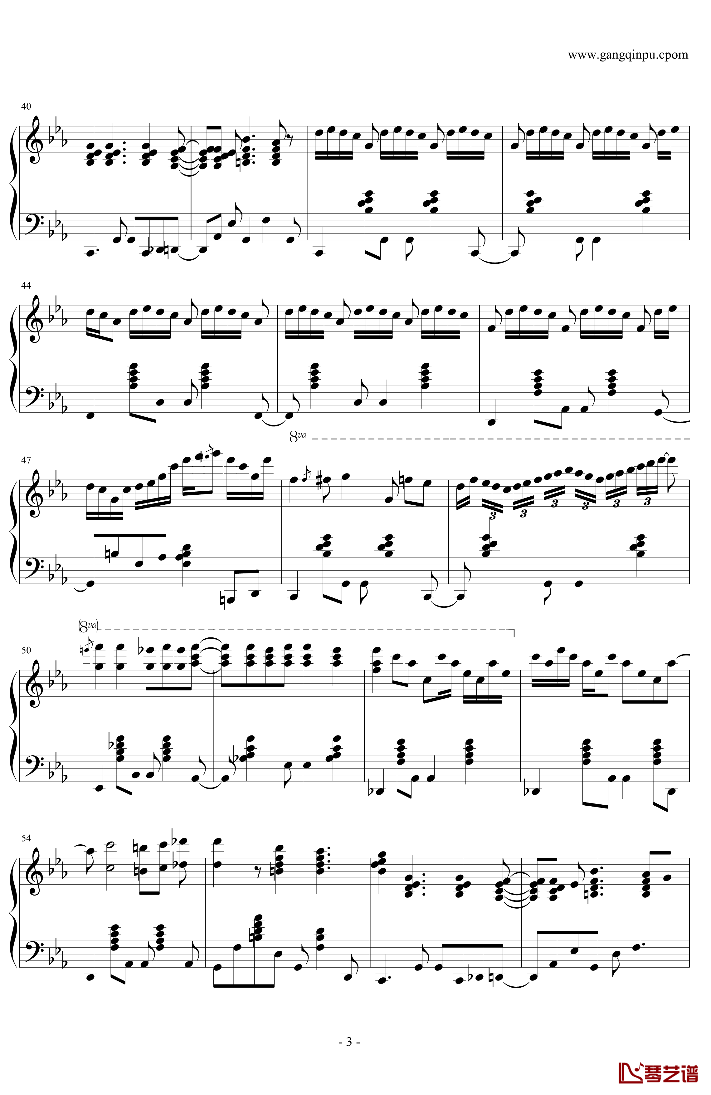 Blue Bossa钢琴谱-爵士-钢琴独奏-爵士音乐3