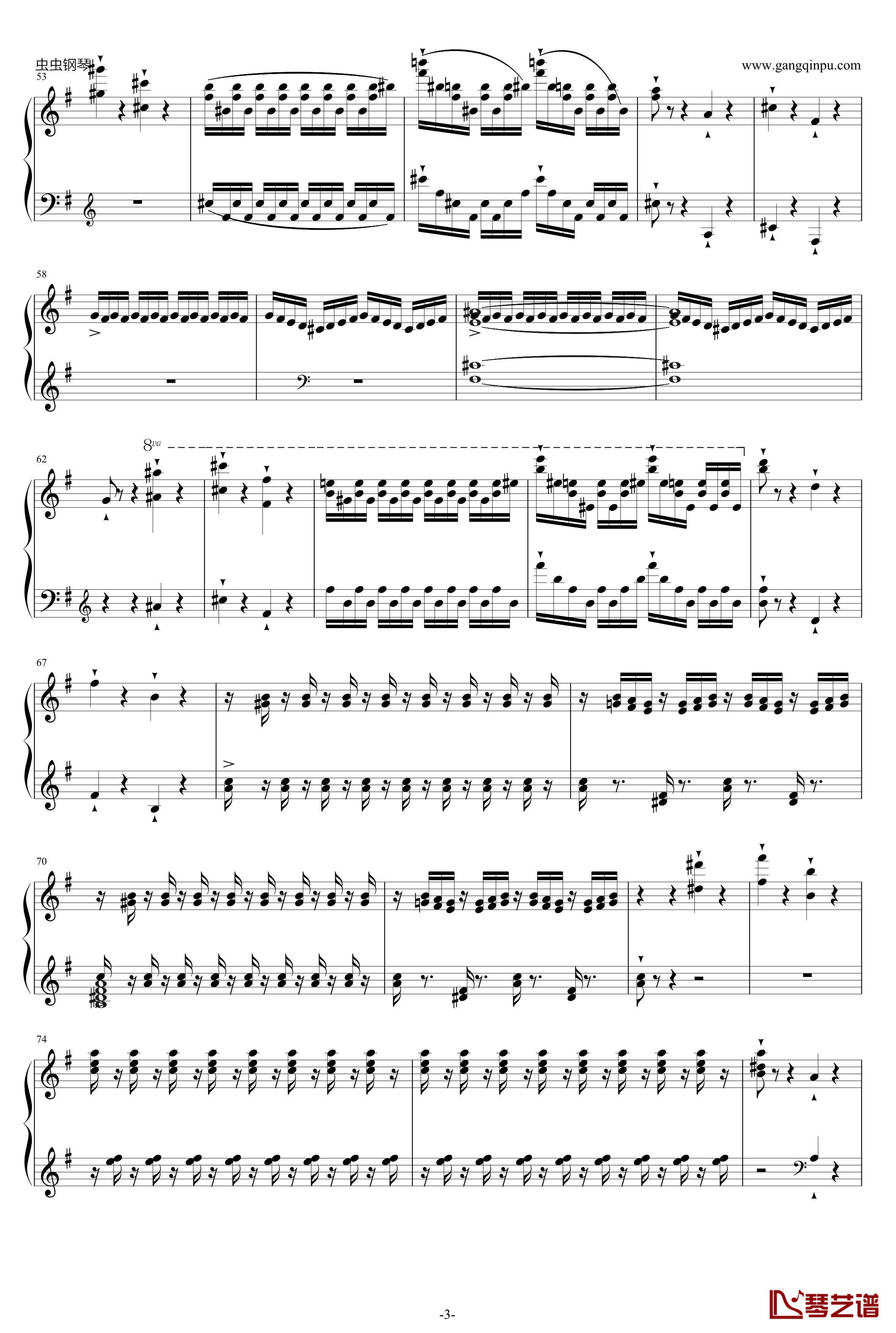 威廉·退尔序曲钢琴谱-李斯特S.5523