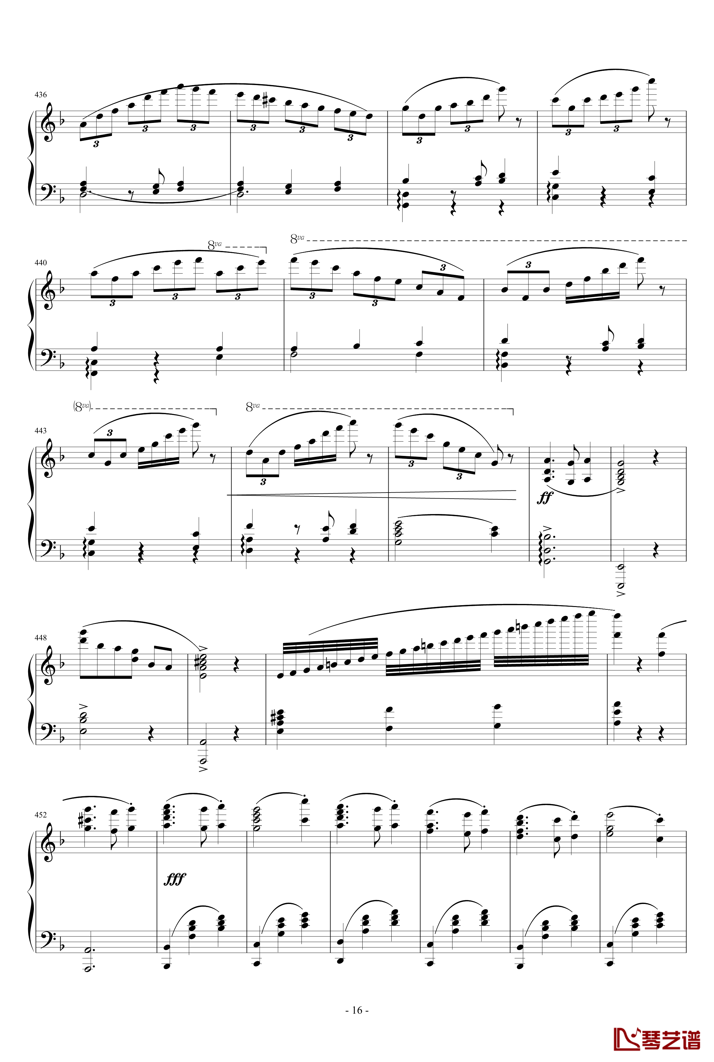 Blue Waltz钢琴谱-Mazeppa秋涯16